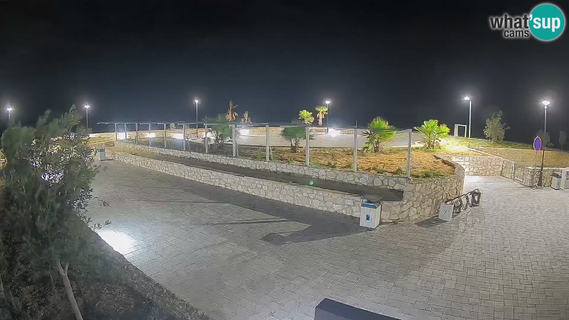 Mandre Summer Stage Webcam – Velika điga | Pag Island
