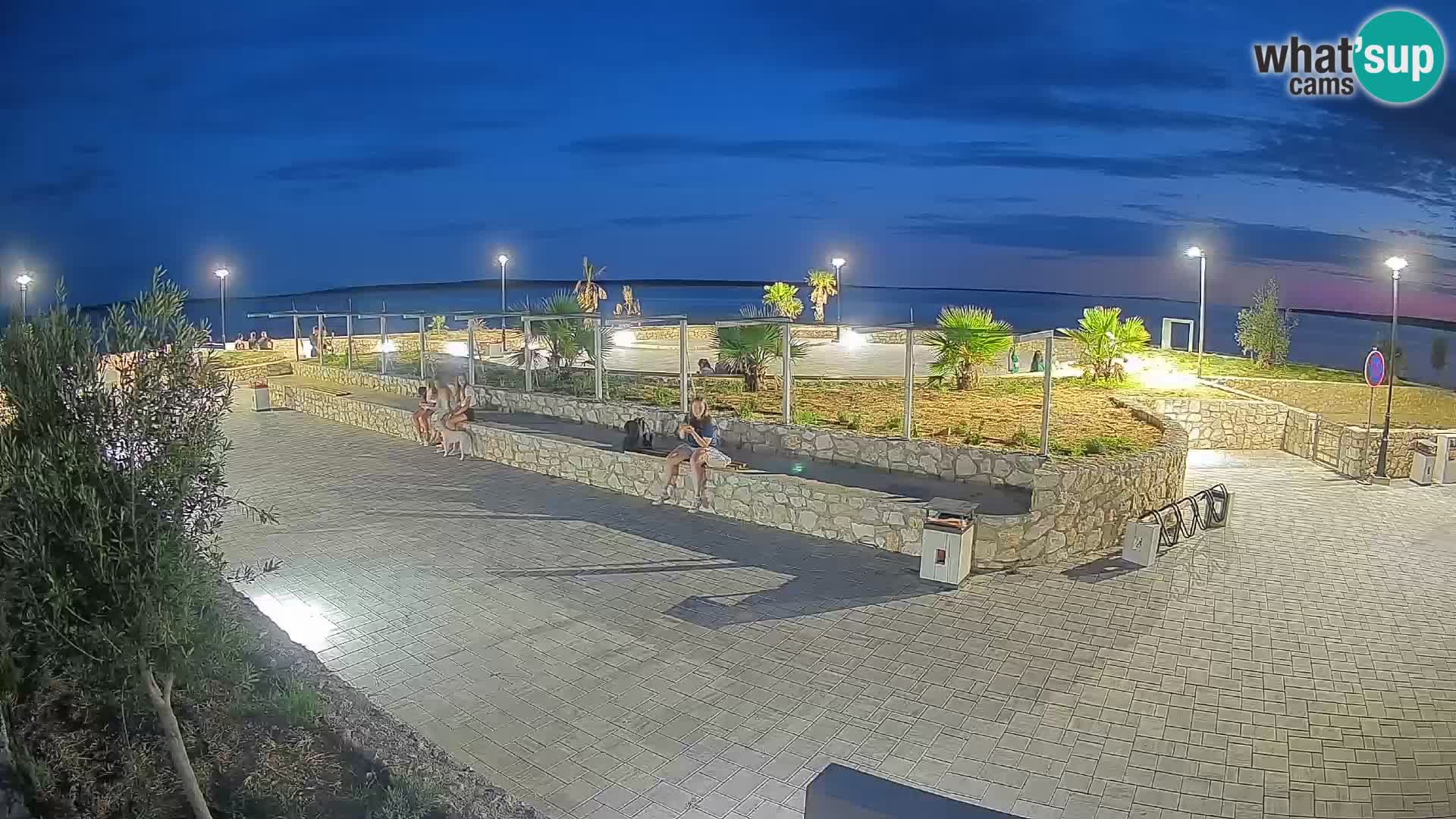 Mandre Summer Stage Webcam – Velika điga | Pag Island