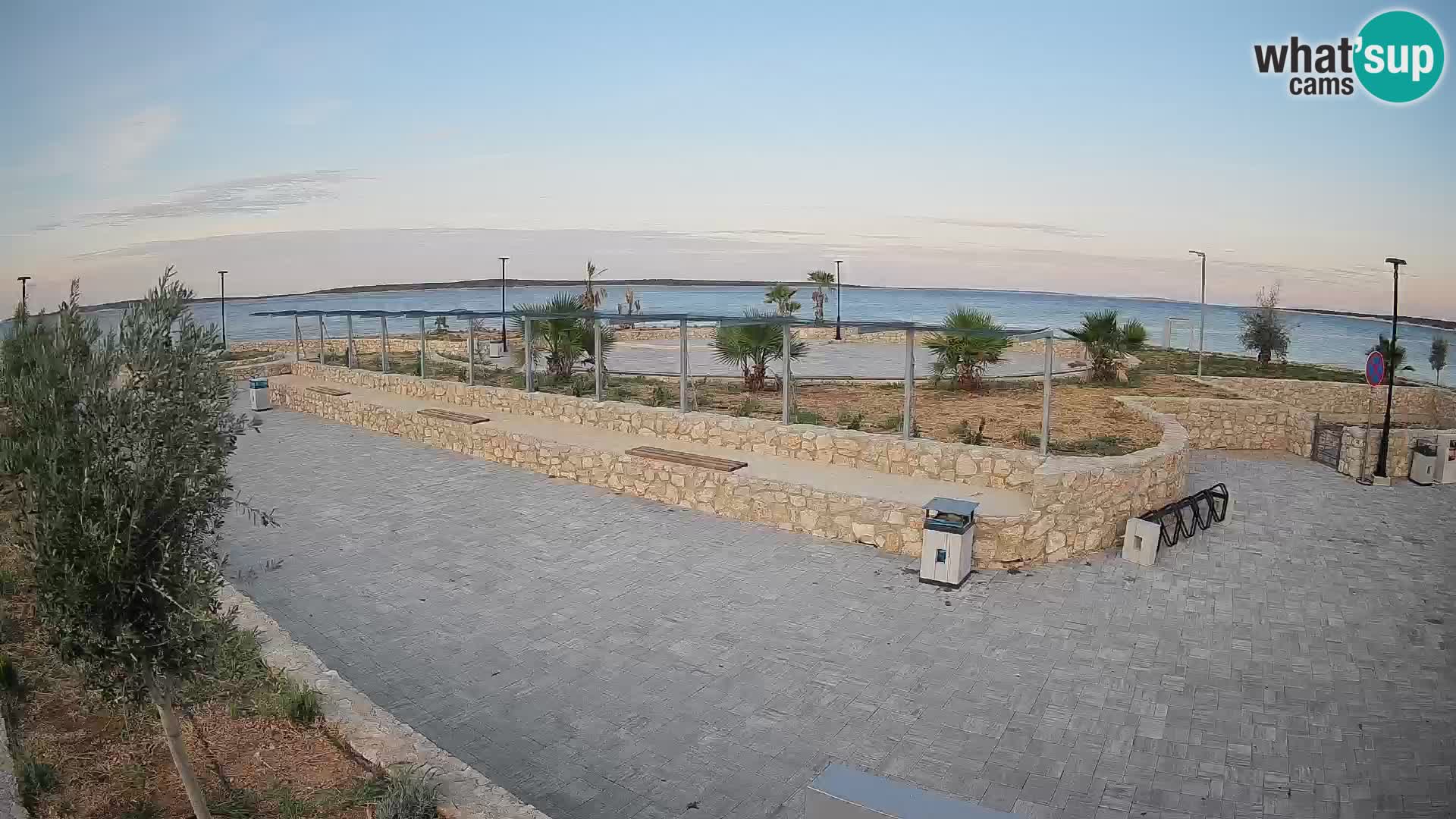 Mandre Summer Stage Webcam – Velika điga | Pag Island