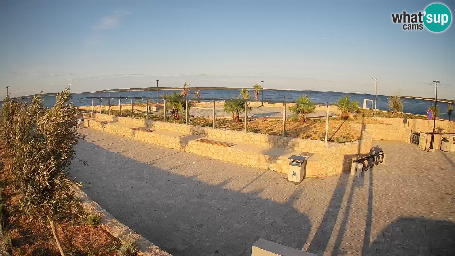 Webcam Mandre – Escenario de verano Velika điga | Isla de Pag