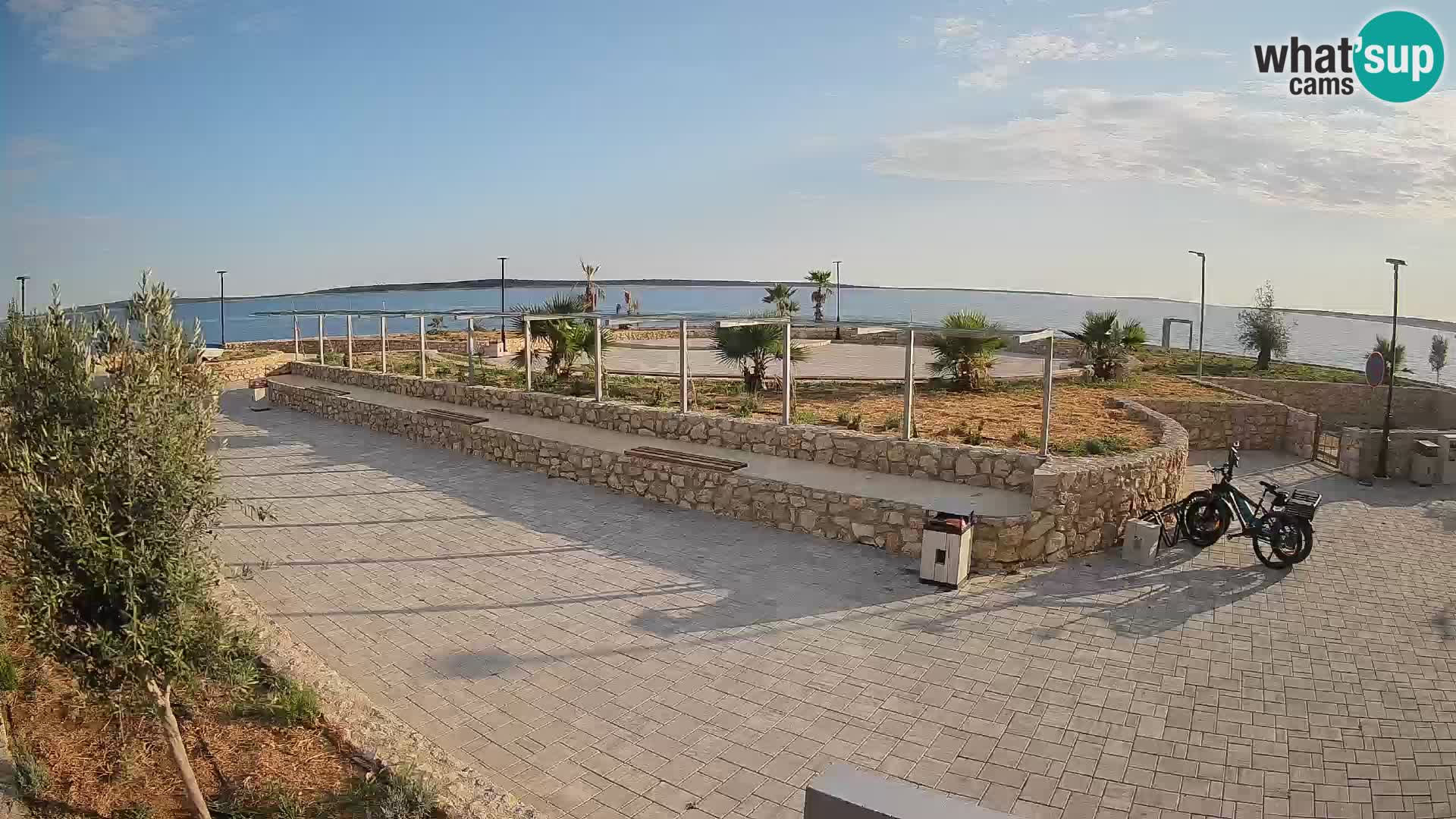 Mandre Summer Stage Webcam – Velika điga | Pag Island