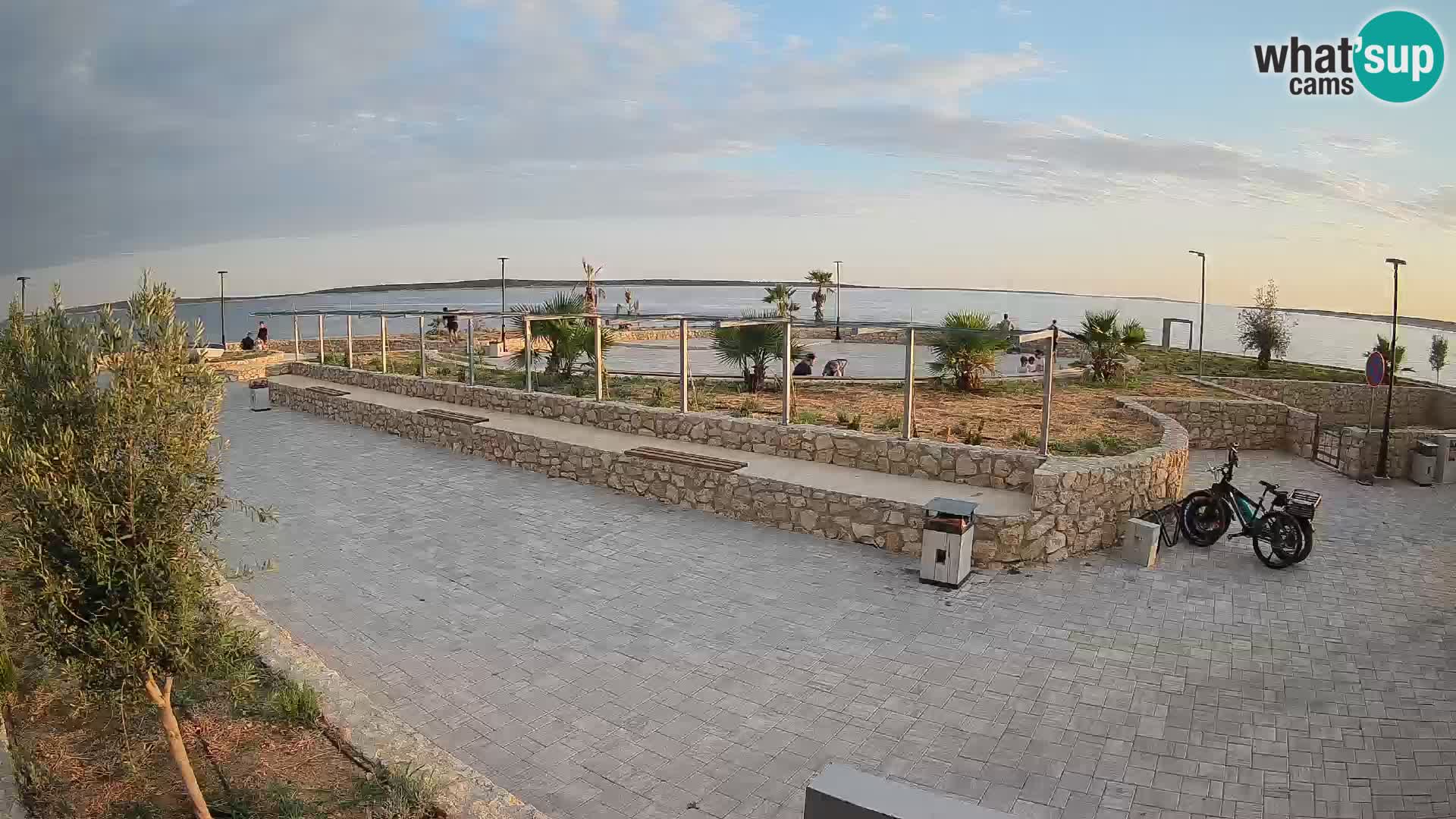 Mandre Summer Stage Webcam – Velika điga | Pag Island