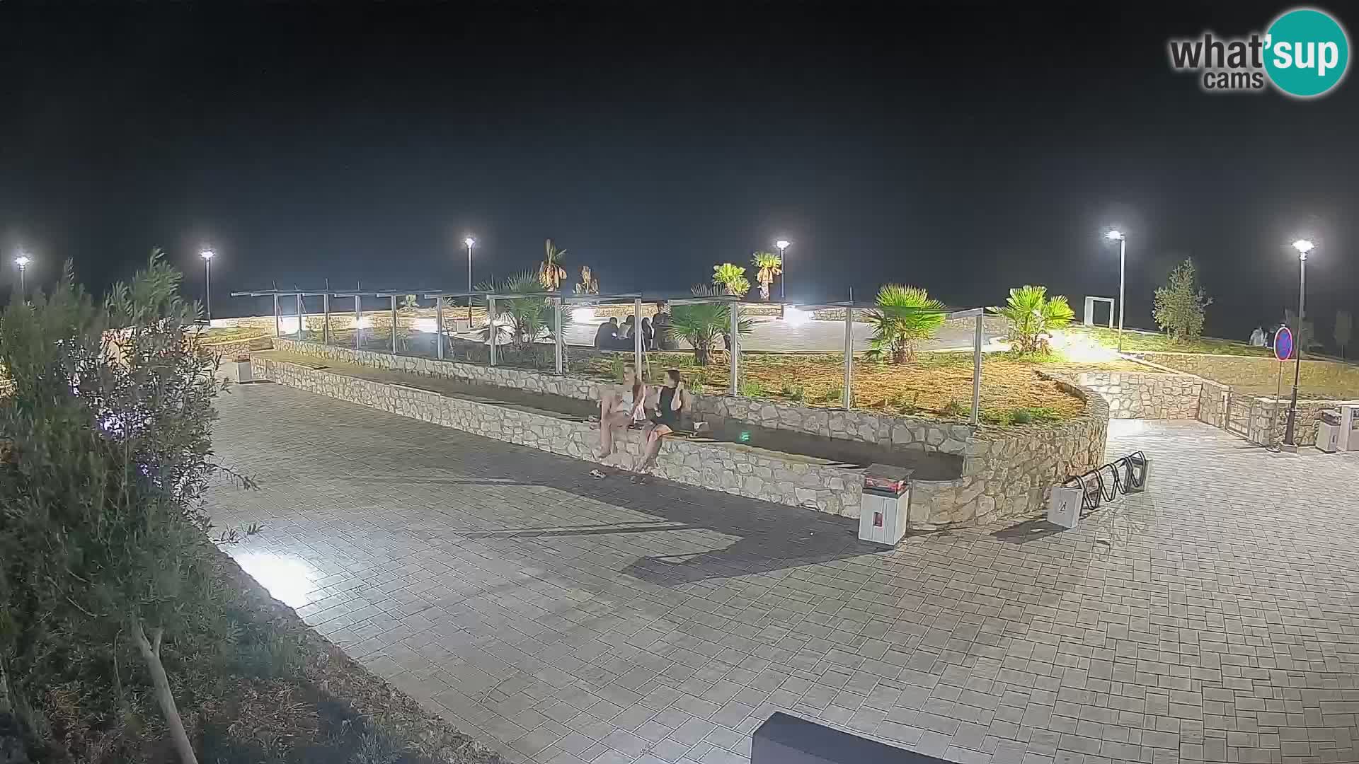 Webcam Mandre – Escenario de verano Velika điga | Isla de Pag