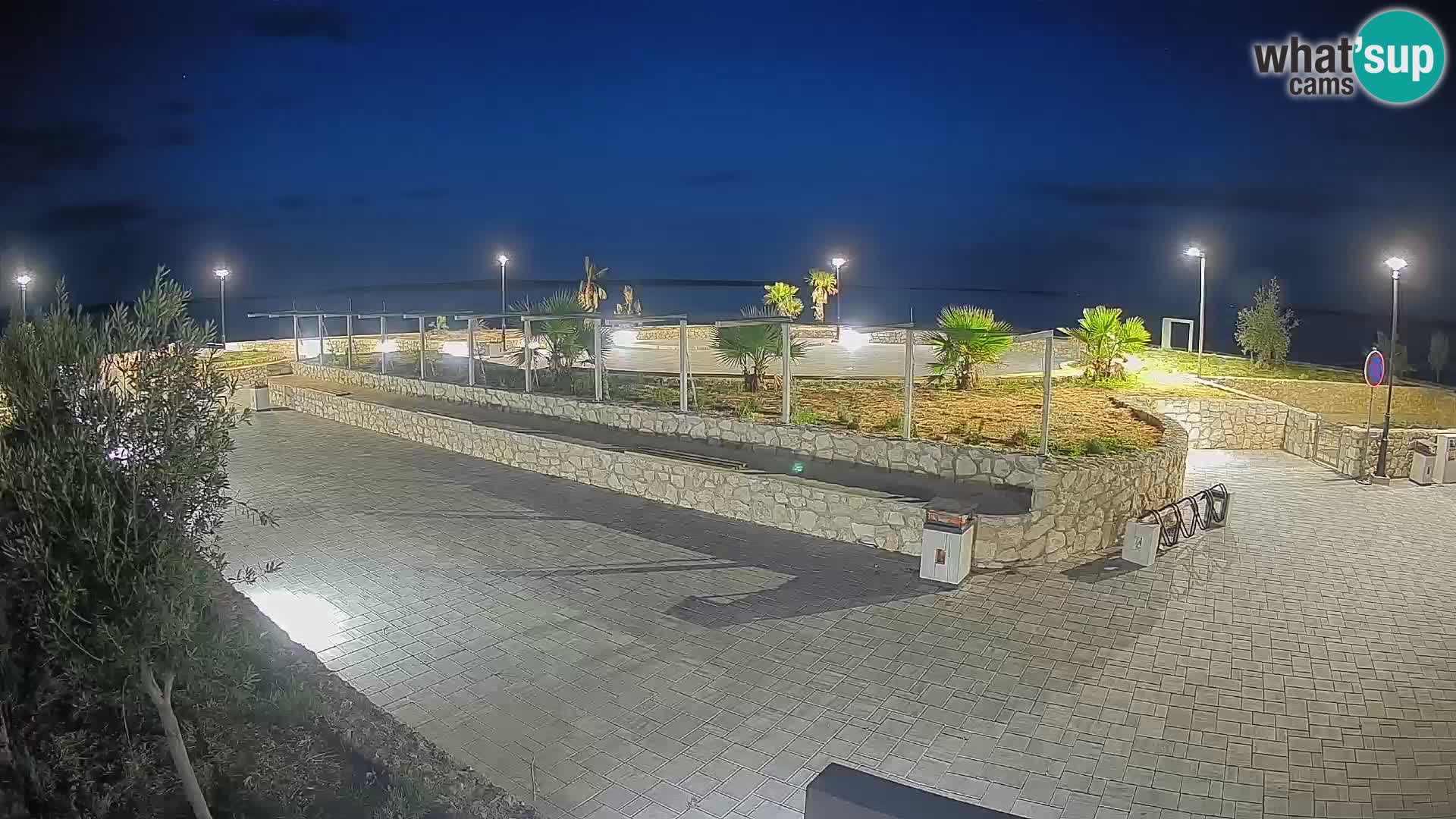 Webcam Mandre – Palco estivo Velika điga | Isola di Pag