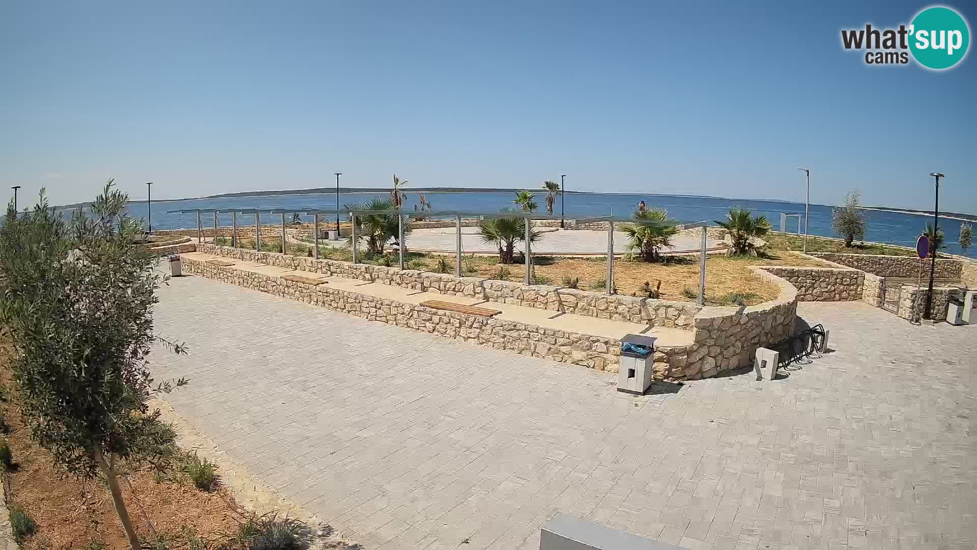 Webcam Mandre – Palco estivo Velika điga | Isola di Pag