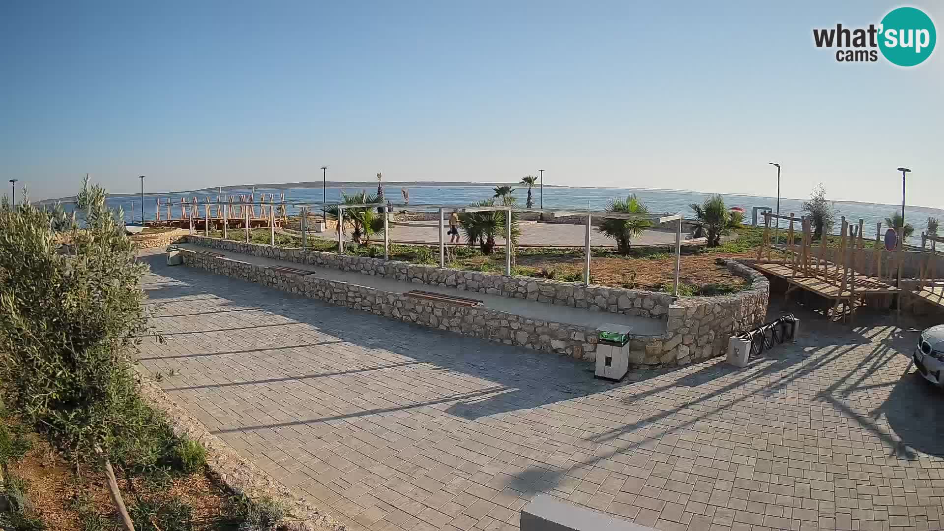 Webcam Mandre – Scène estivale Velika điga | Île de Pag
