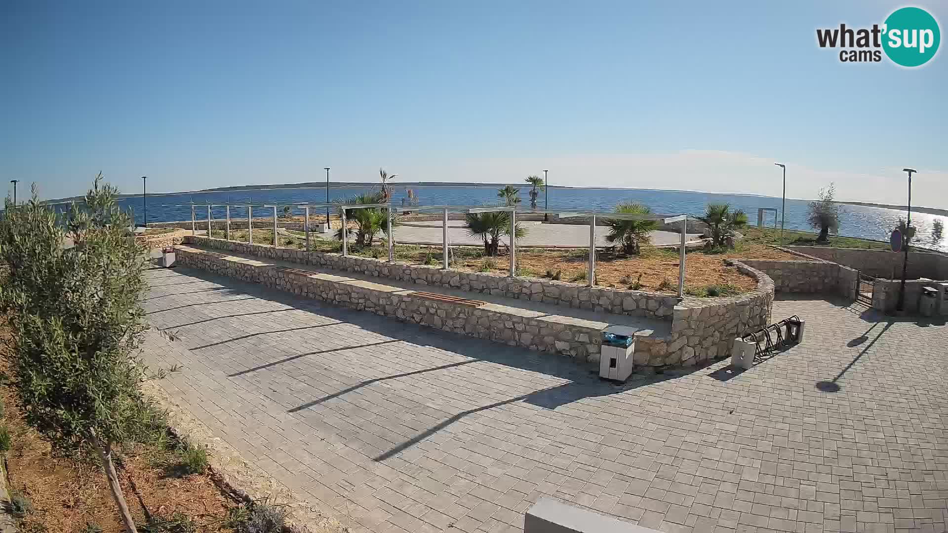 Mandre Sommerbühne Webcam – Velika điga | Insel Pag