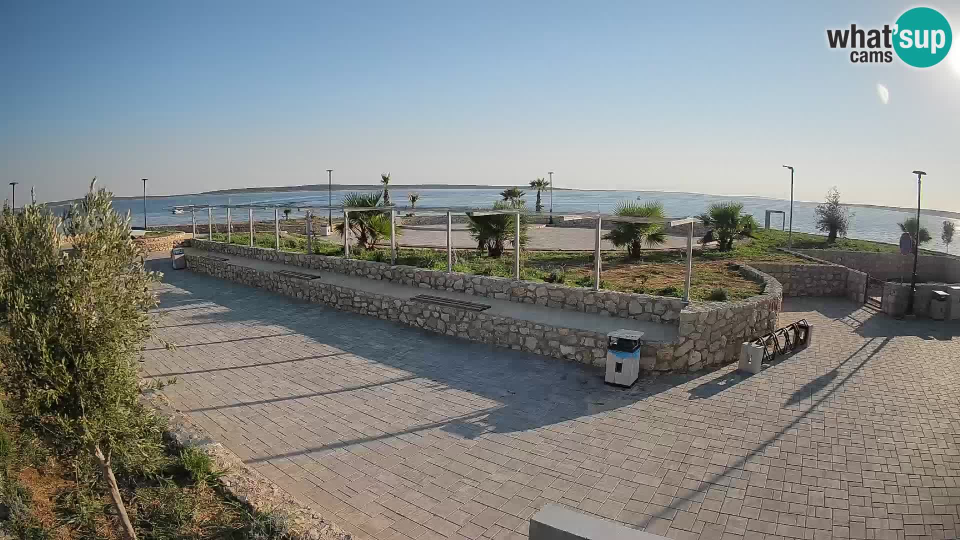 Webcam Mandre – Scène estivale Velika điga | Île de Pag