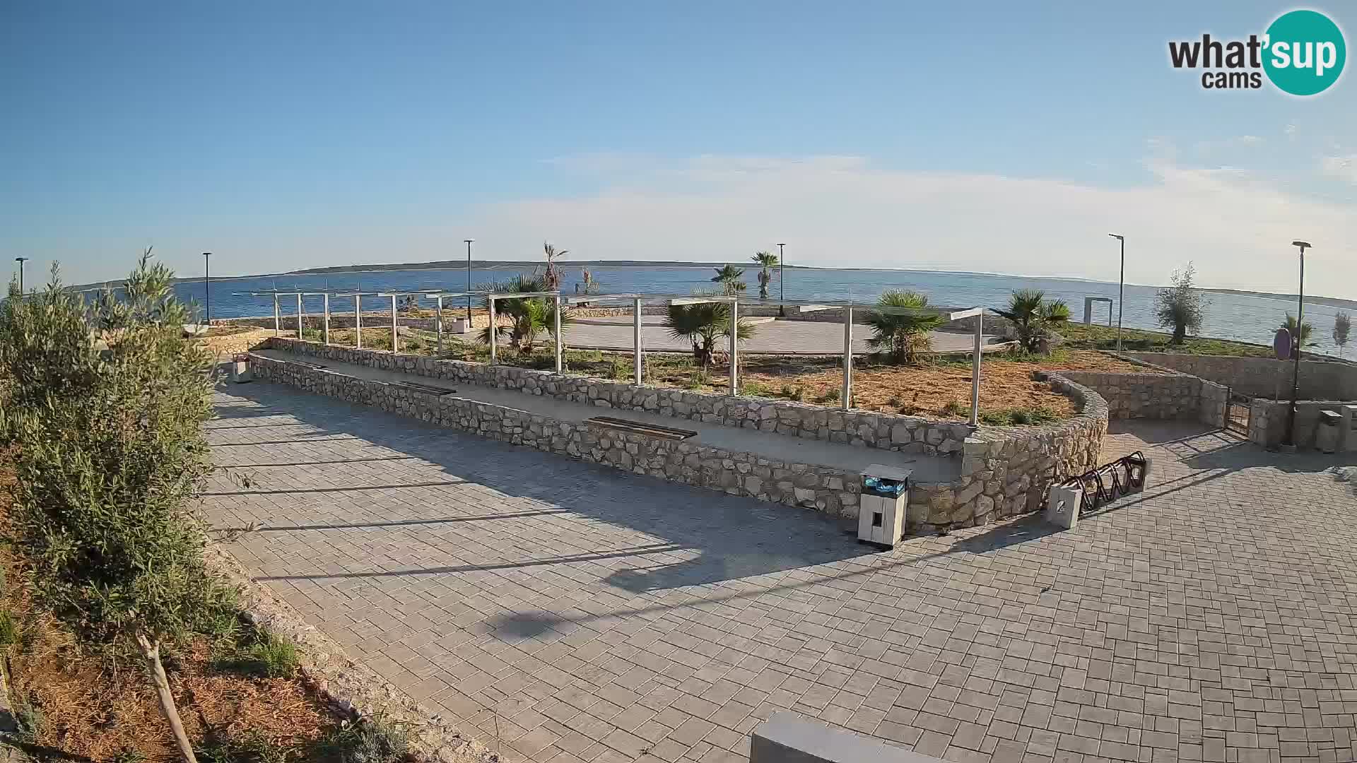 Mandre Summer Stage Webcam – Velika điga | Pag Island
