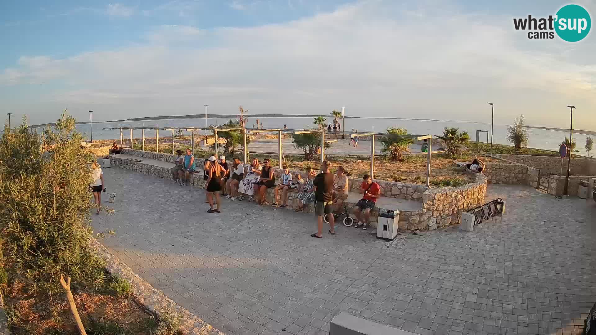 Webcam Mandre – Palco estivo Velika điga | Isola di Pag