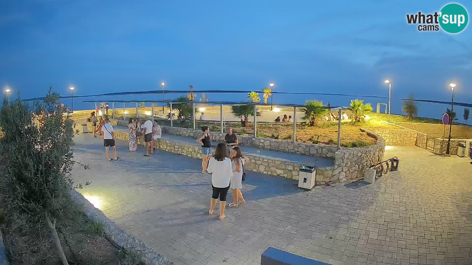 Webcam Mandre – Palco estivo Velika điga | Isola di Pag