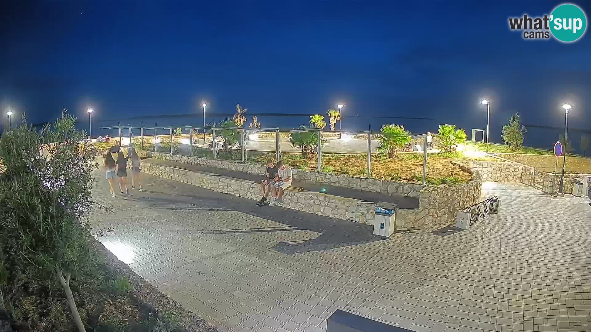 Mandre Summer Stage Webcam – Velika điga | Pag Island