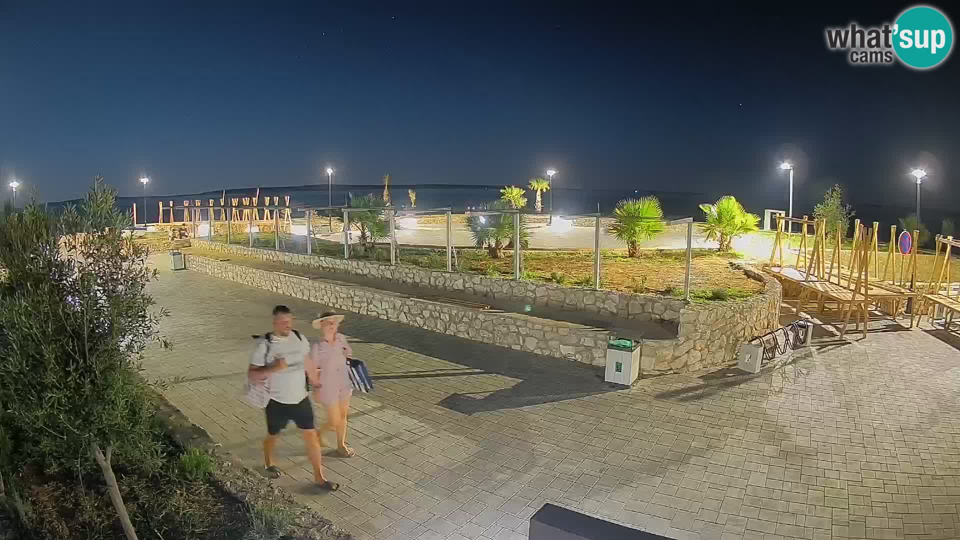 Mandre Summer Stage Webcam – Velika điga | Pag Island
