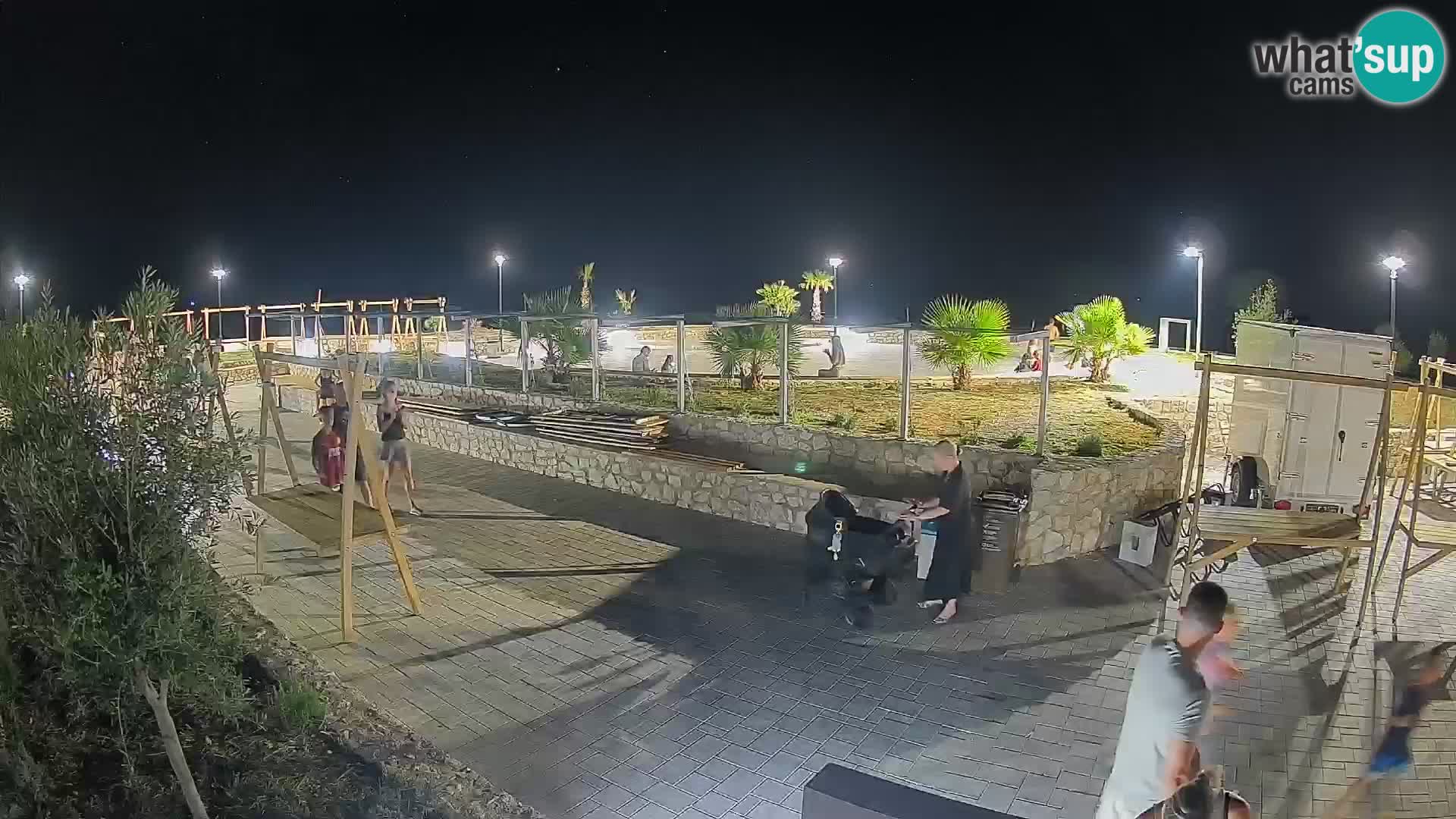 Mandre Sommerbühne Webcam – Velika điga | Insel Pag