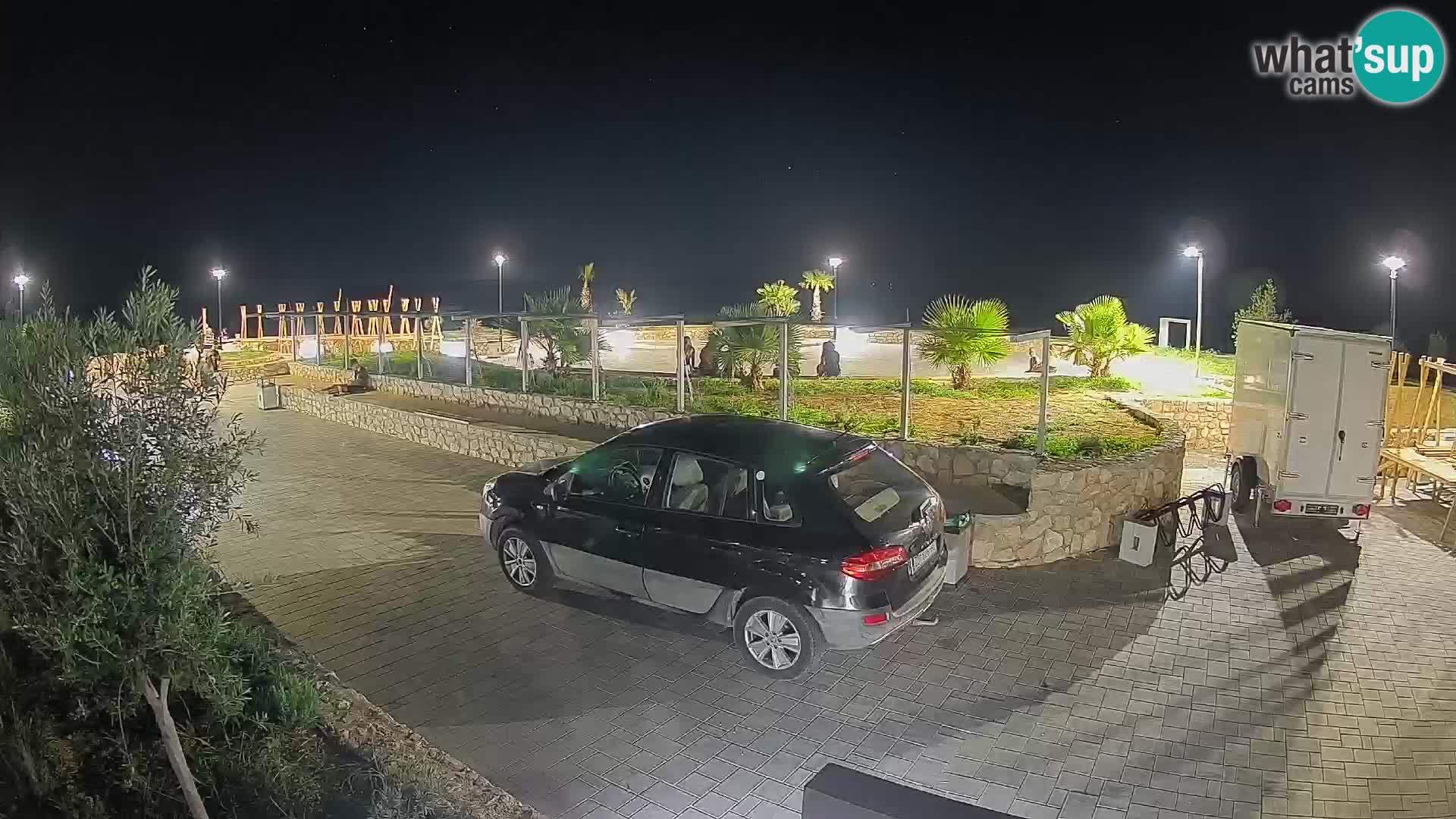 Webcam Mandre – Scène estivale Velika điga | Île de Pag