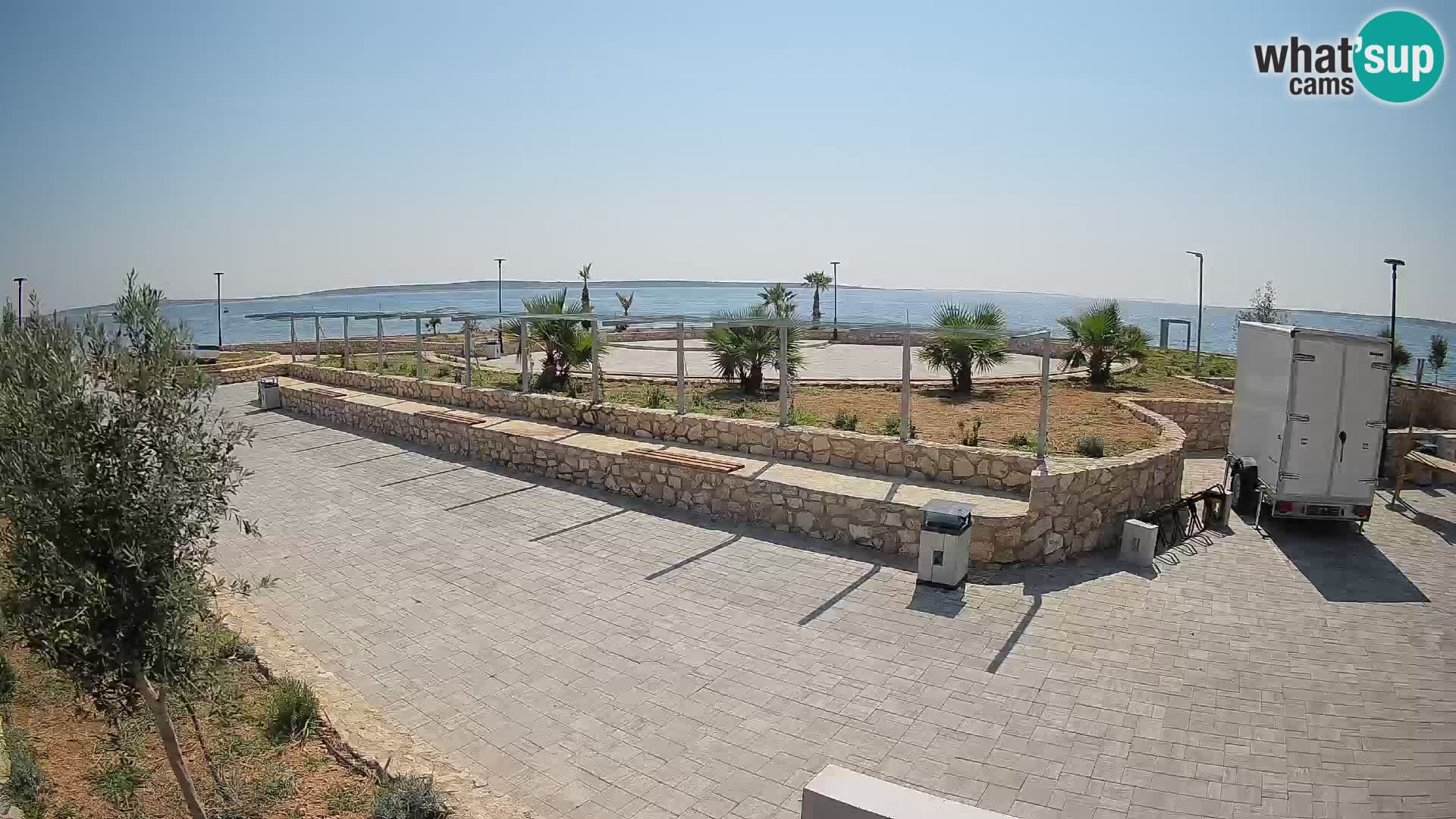 Mandre Sommerbühne Webcam – Velika điga | Insel Pag