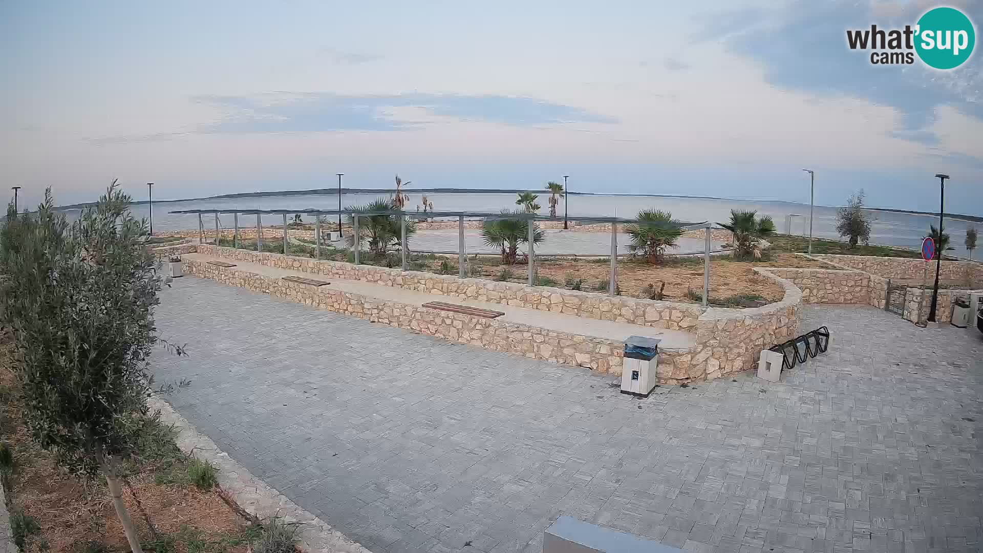 Webcam Mandre – Escenario de verano Velika điga | Isla de Pag