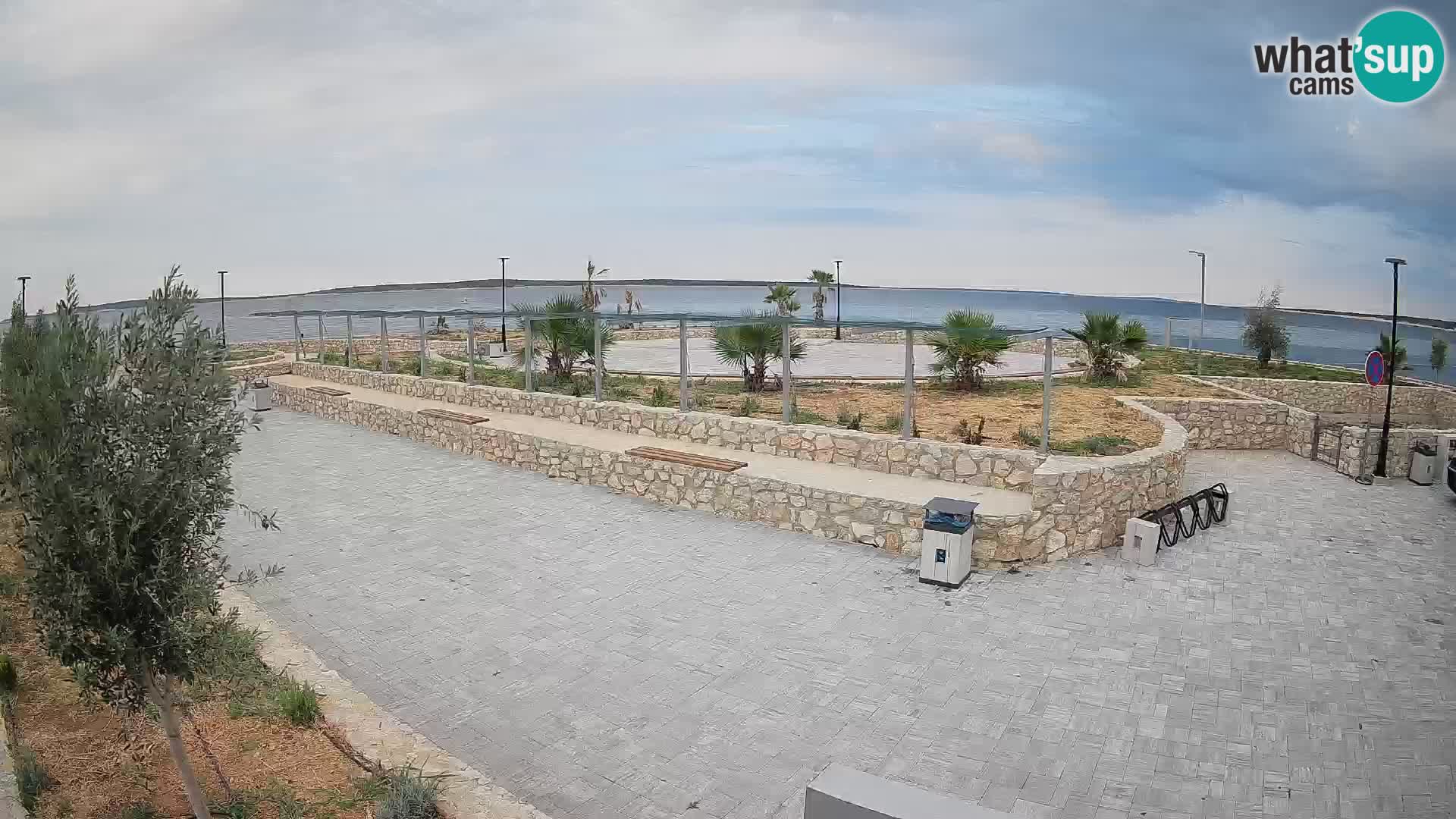 Mandre Summer Stage Webcam – Velika điga | Pag Island