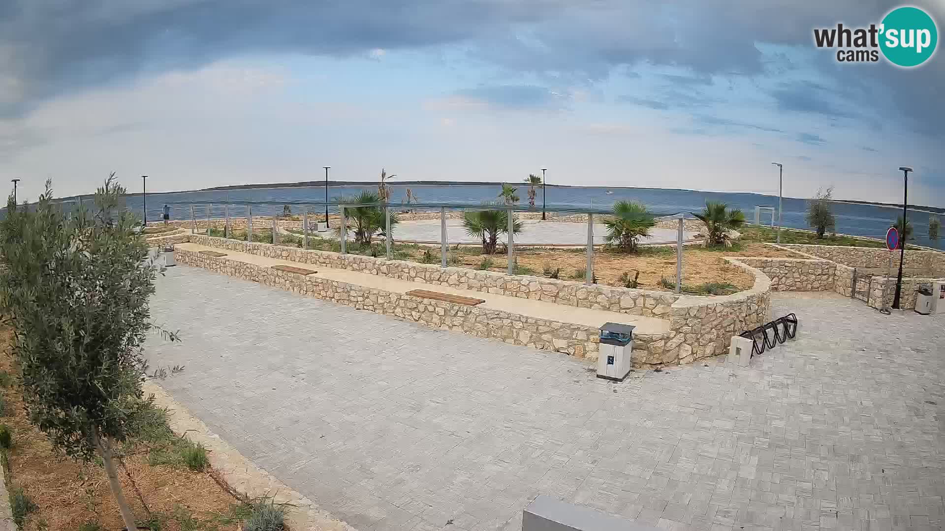 Mandre Summer Stage Webcam – Velika điga | Pag Island