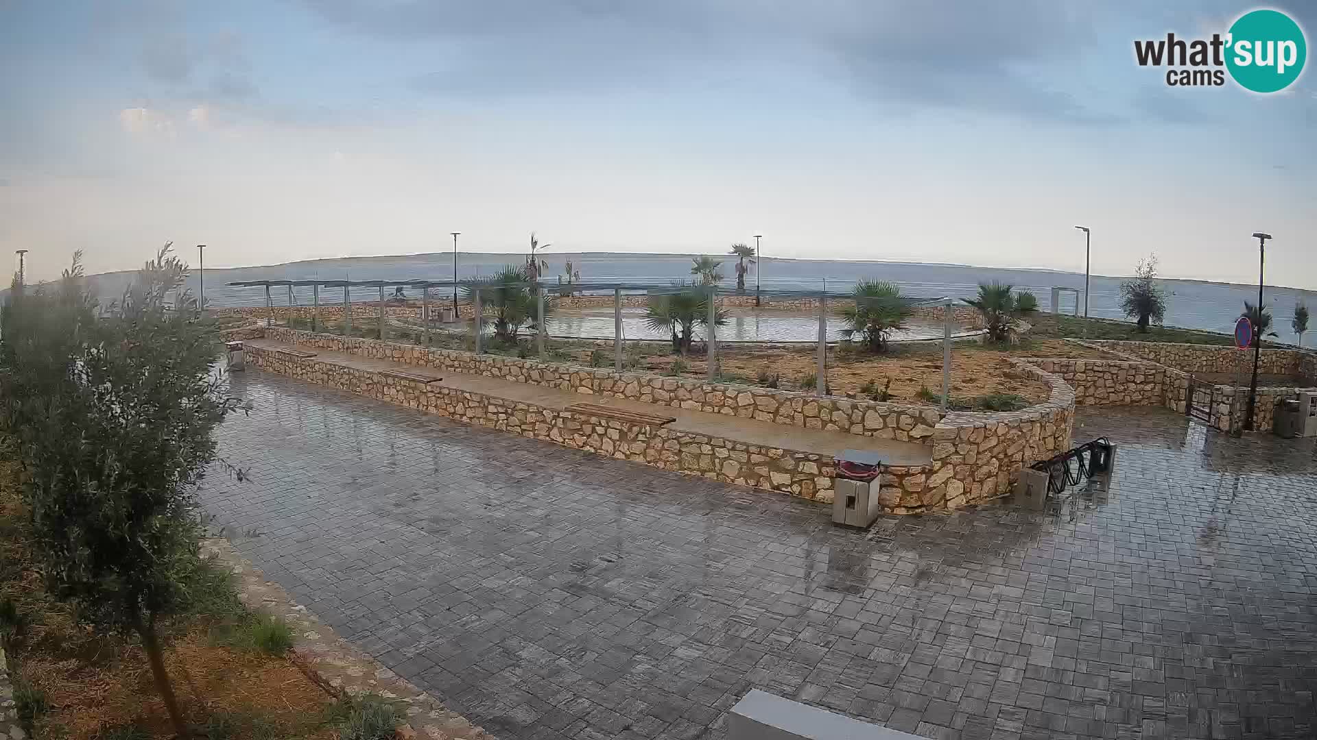 Mandre Summer Stage Webcam – Velika điga | Pag Island