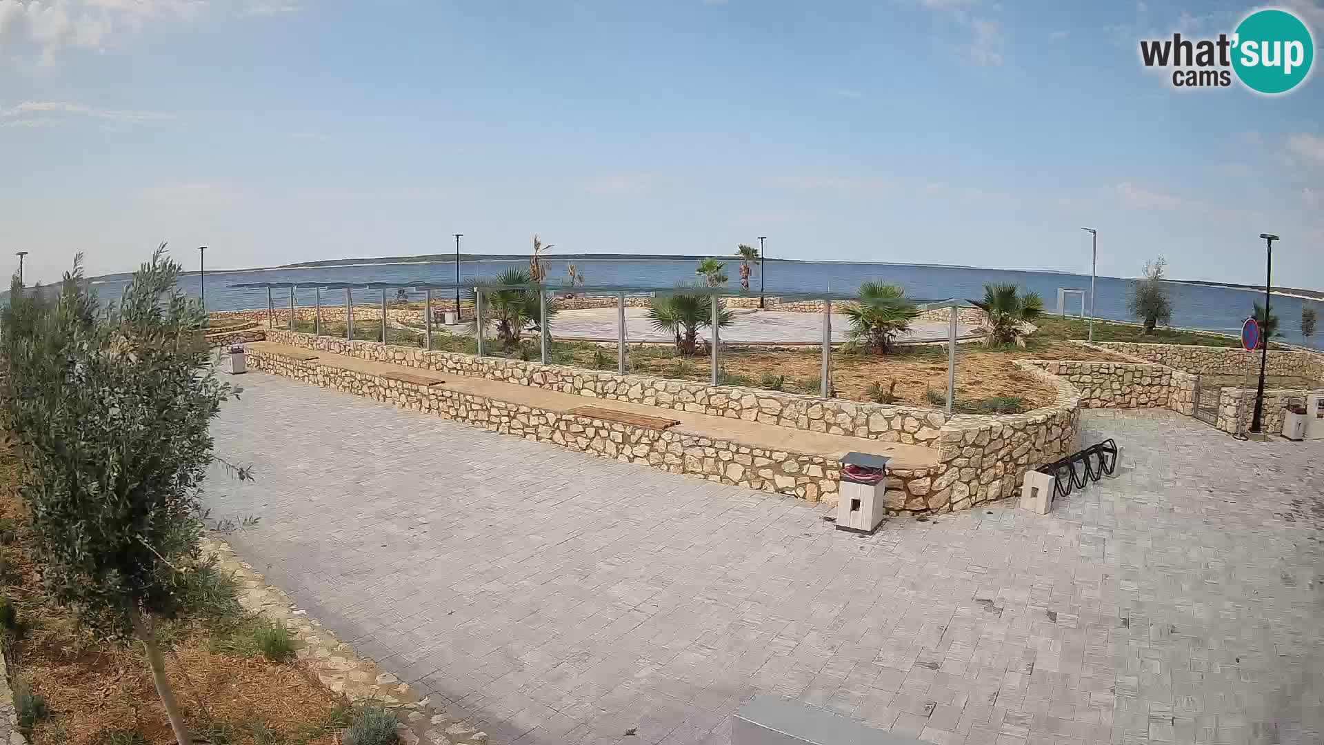 Webcam Mandre – Palco estivo Velika điga | Isola di Pag