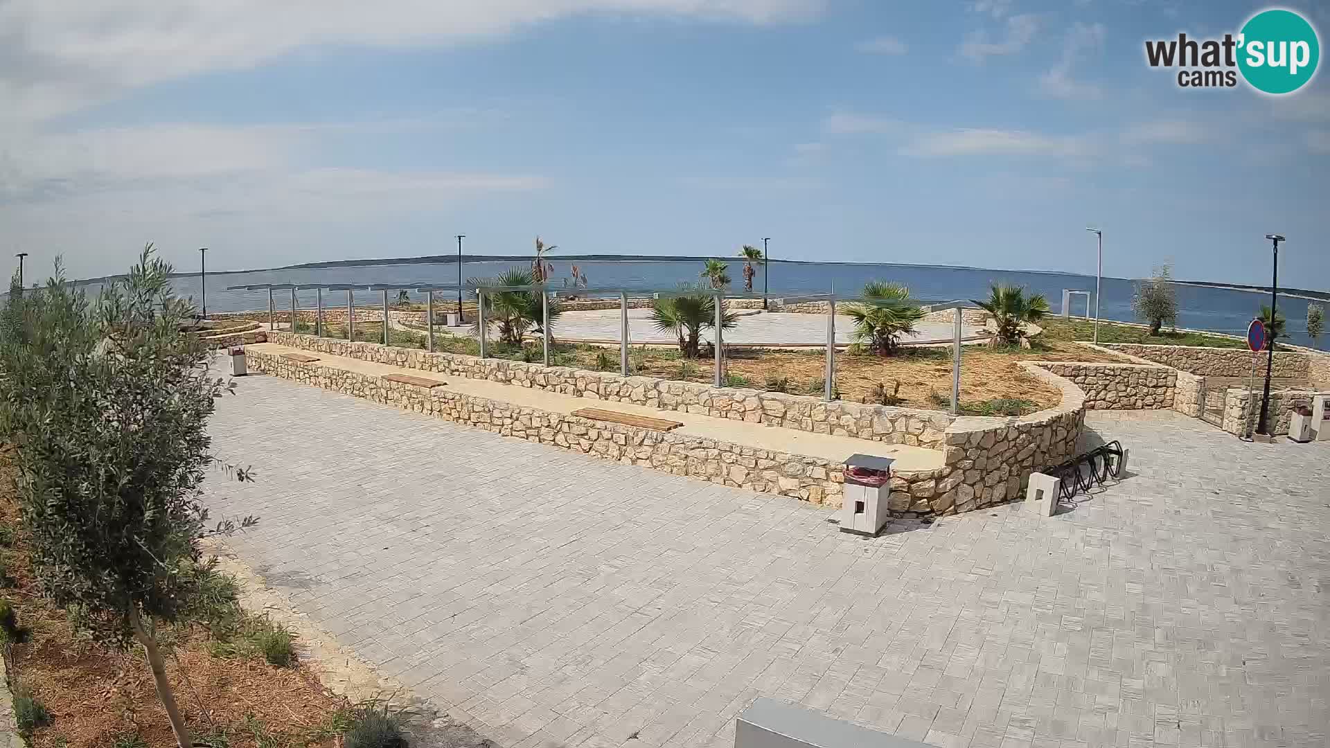Mandre Summer Stage Webcam – Velika điga | Pag Island