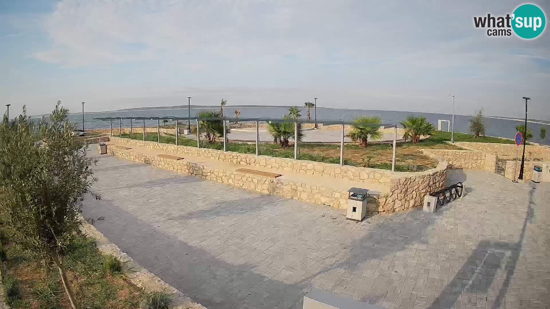Webcam Mandre – Escenario de verano Velika điga | Isla de Pag