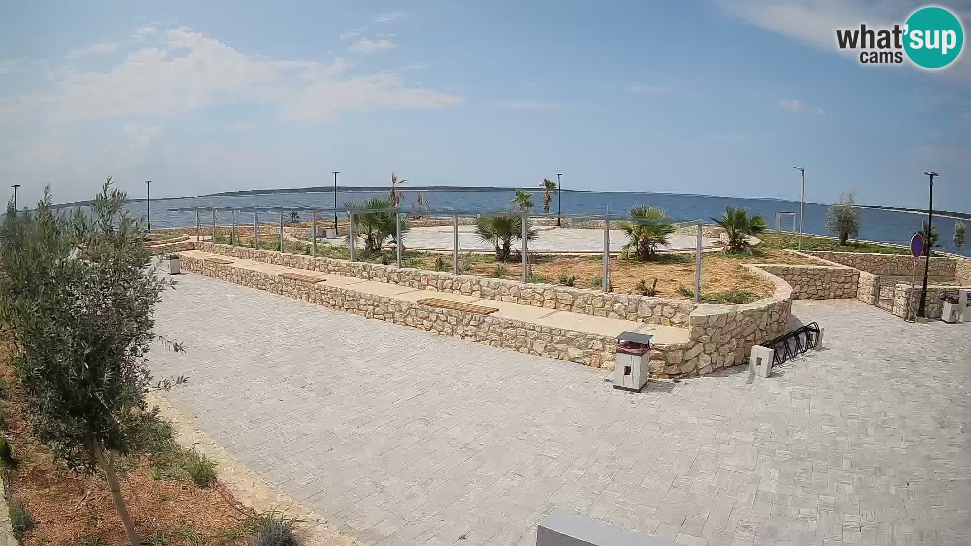 Mandre Summer Stage Webcam – Velika điga | Pag Island