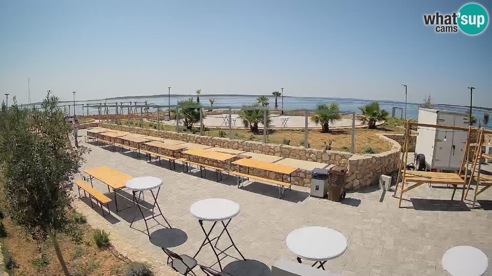 Mandre Sommerbühne Webcam – Velika điga | Insel Pag