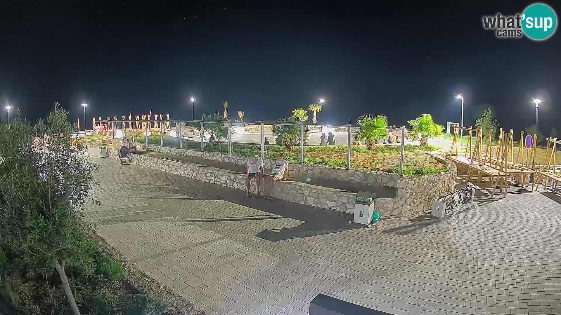 Mandre Summer Stage Webcam – Velika điga | Pag Island