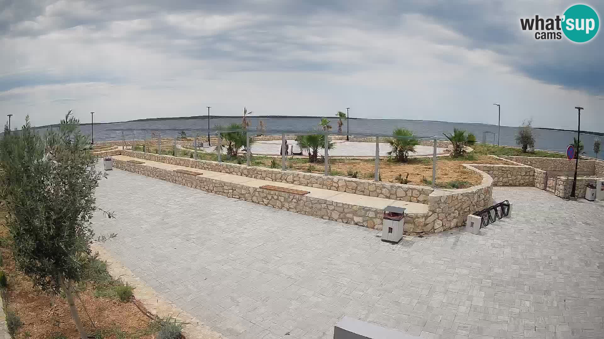Webcam Mandre – Escenario de verano Velika điga | Isla de Pag