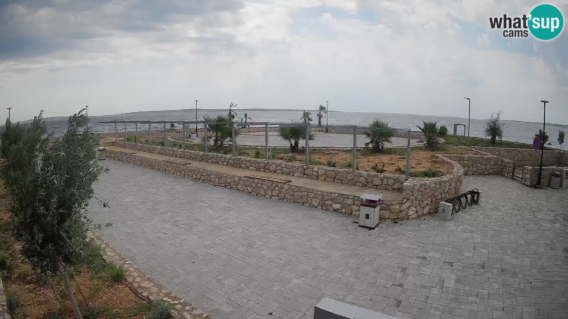 Webcam Mandre – Escenario de verano Velika điga | Isla de Pag