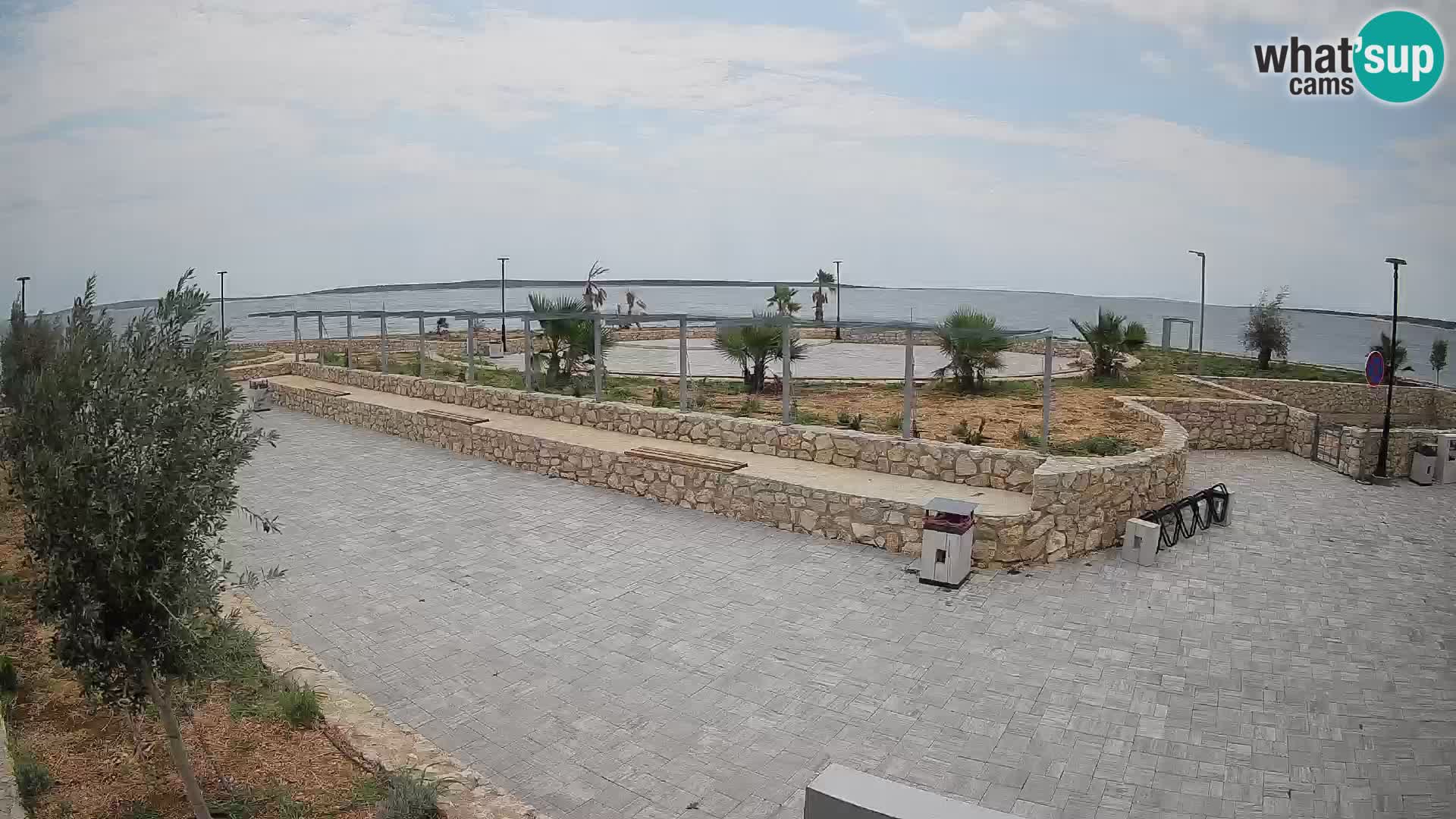 Webcam Mandre – Escenario de verano Velika điga | Isla de Pag