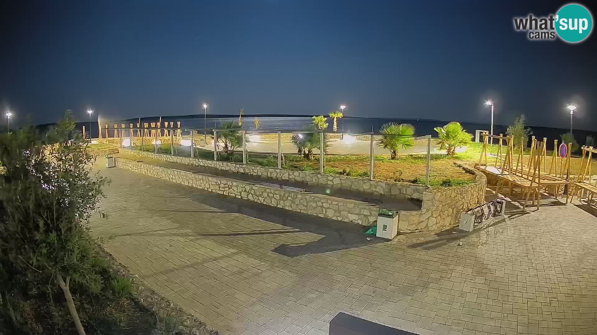 Mandre Summer Stage Webcam – Velika điga | Pag Island