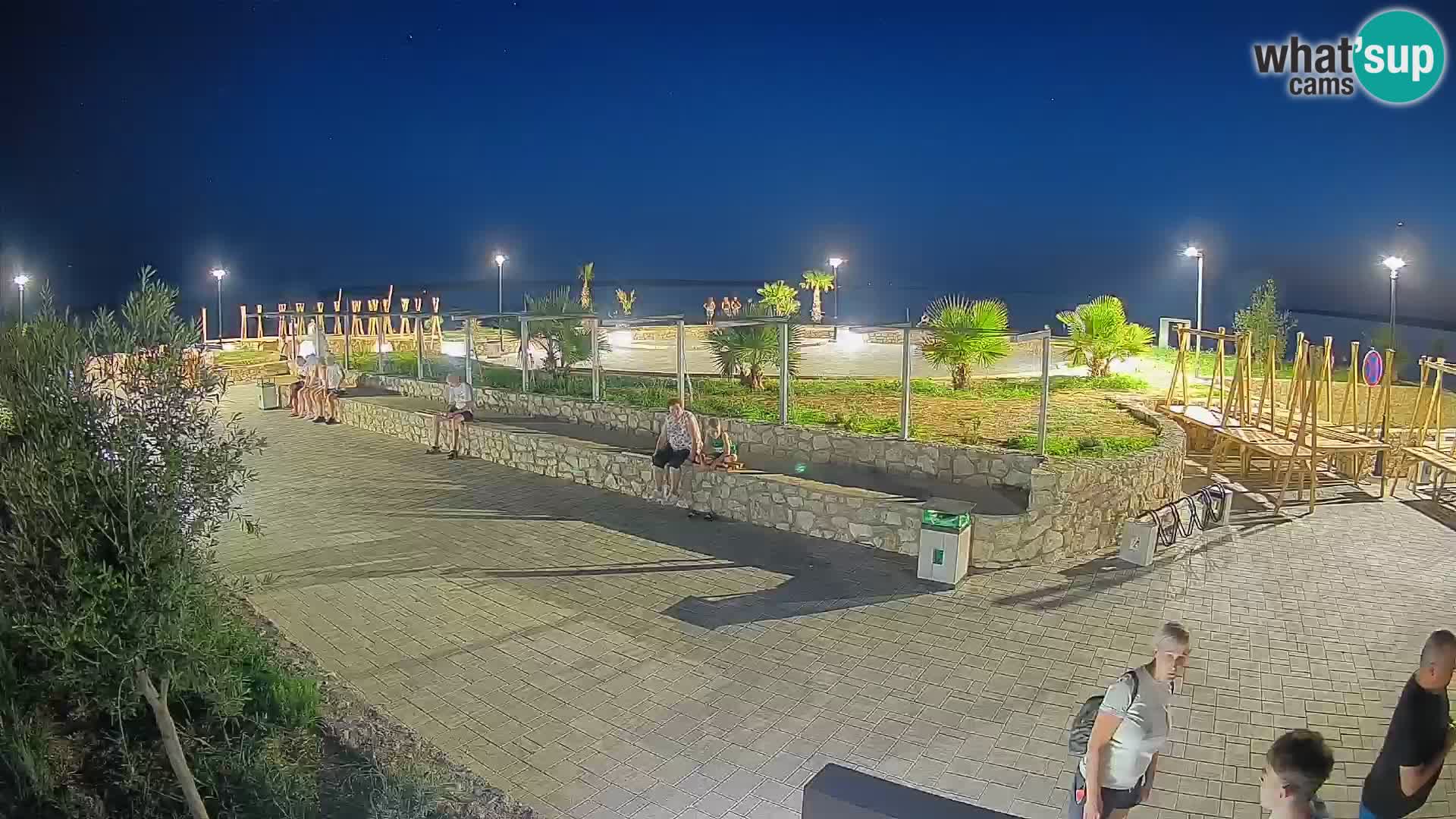 Mandre Summer Stage Webcam – Velika điga | Pag Island