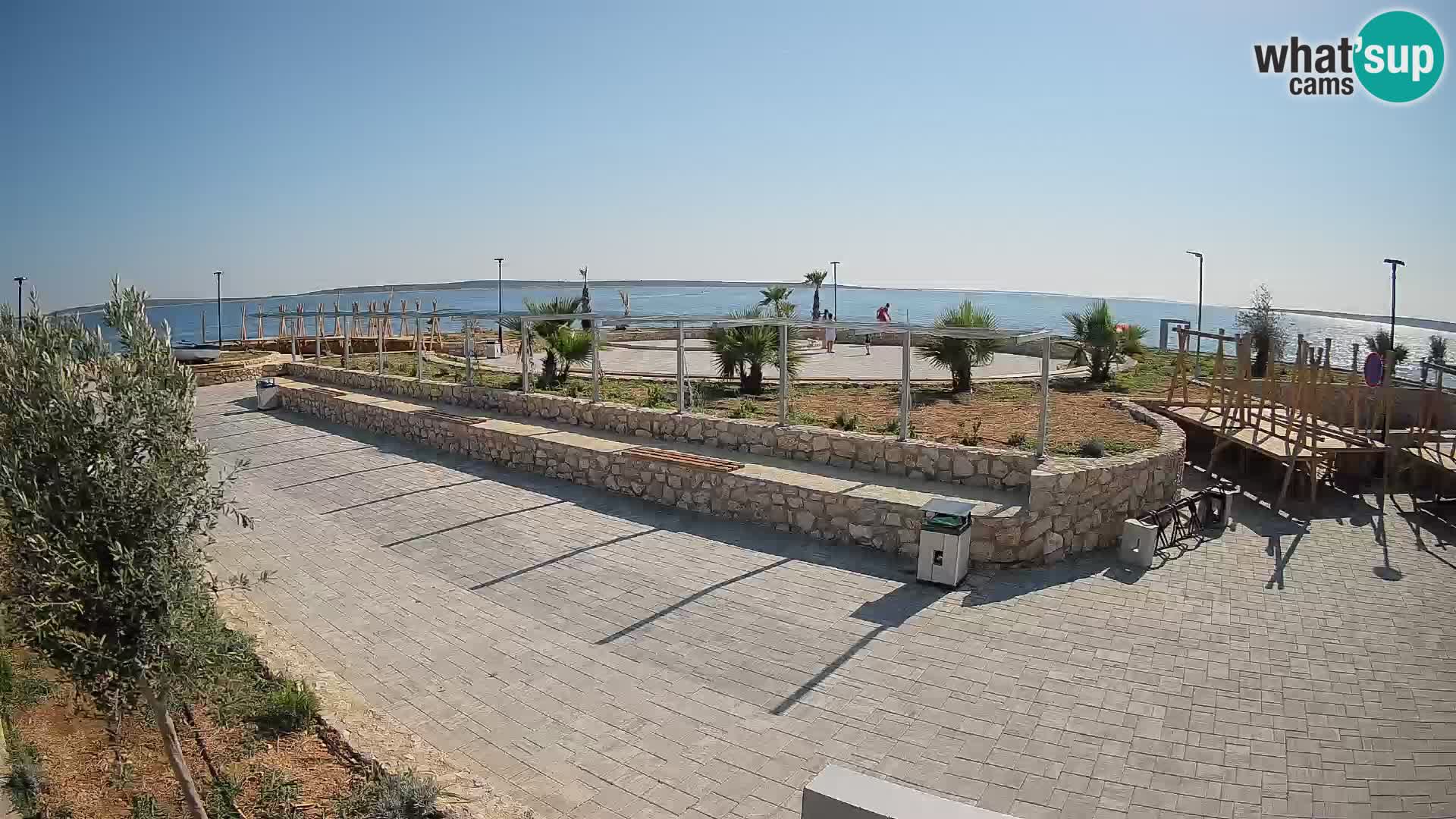 Mandre Summer Stage Webcam – Velika điga | Pag Island
