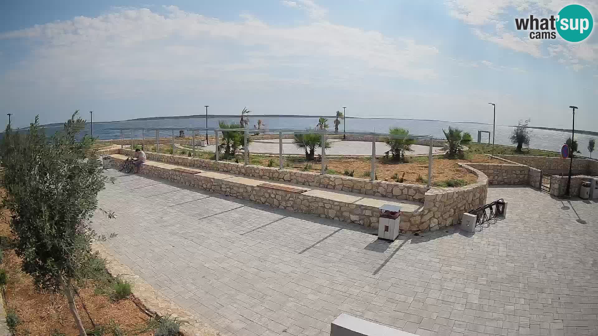 Webcam Mandre – Palco estivo Velika điga | Isola di Pag