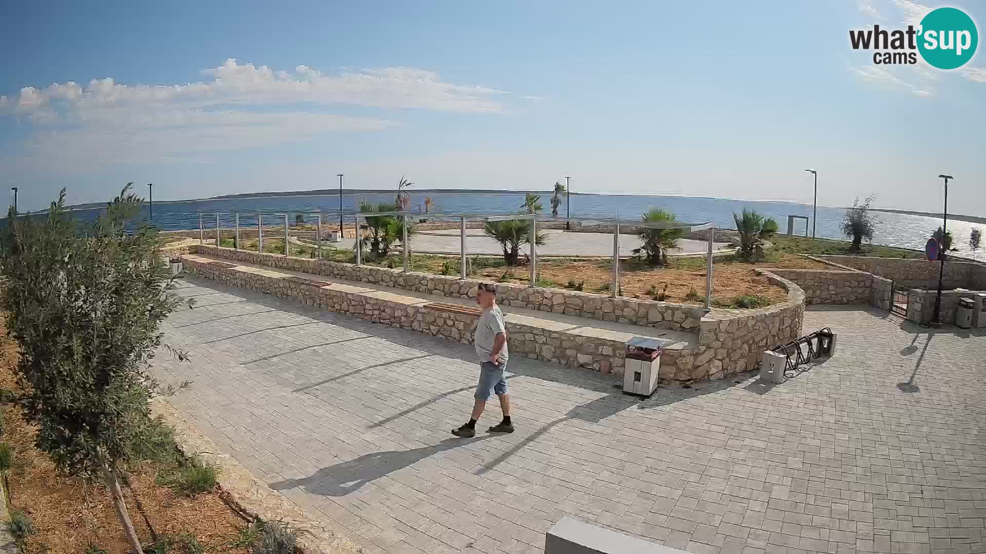 Mandre Summer Stage Webcam – Velika điga | Pag Island