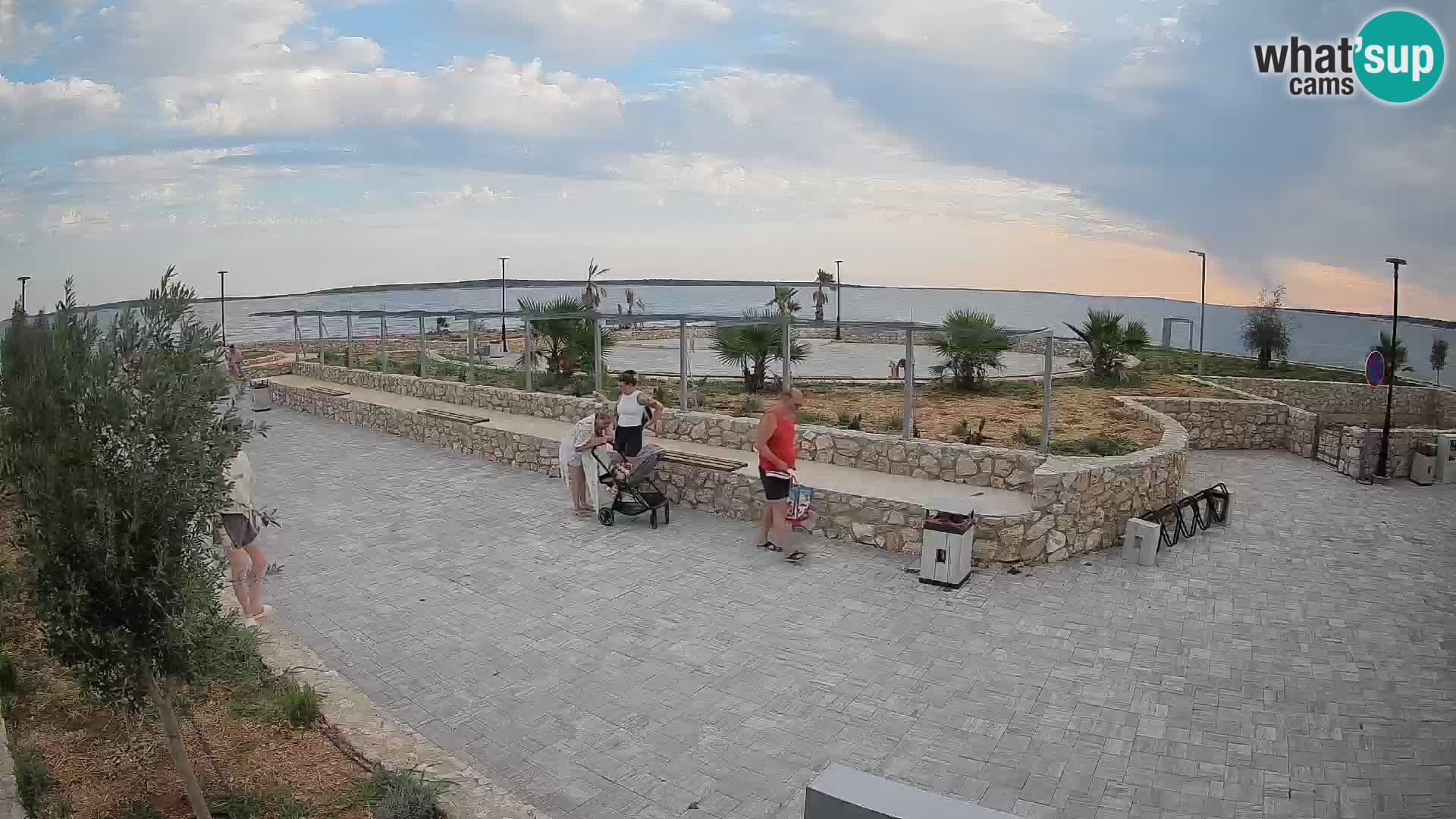 Mandre Summer Stage Webcam – Velika điga | Pag Island