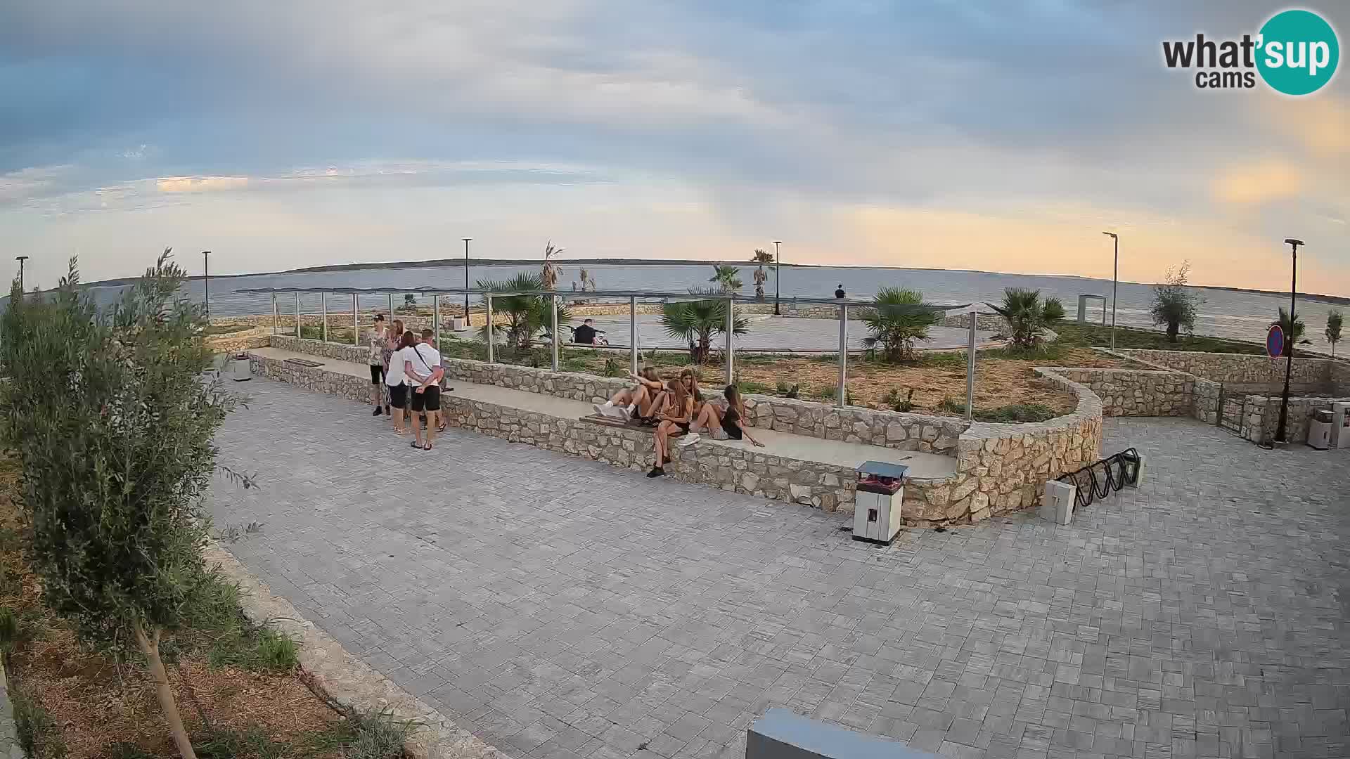 Mandre Summer Stage Webcam – Velika điga | Pag Island