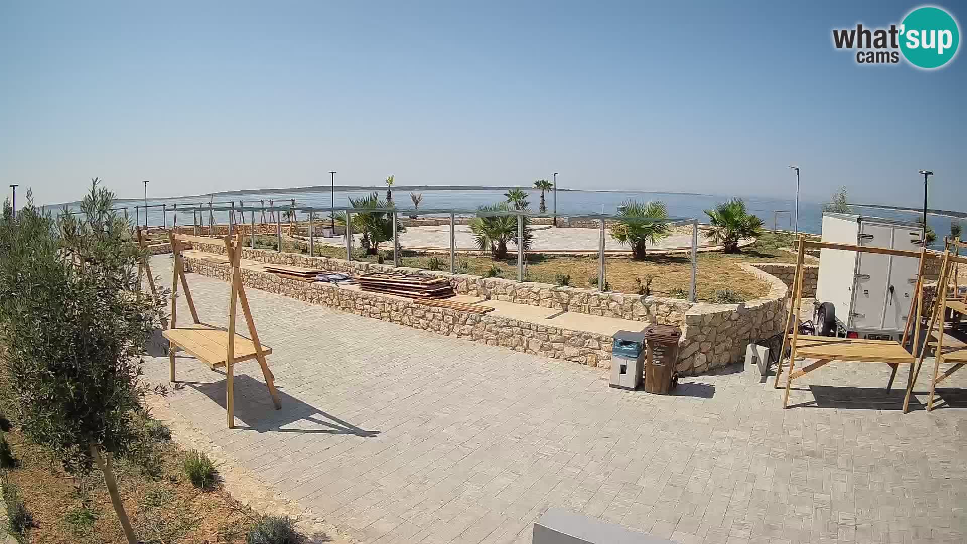 Mandre Sommerbühne Webcam – Velika điga | Insel Pag