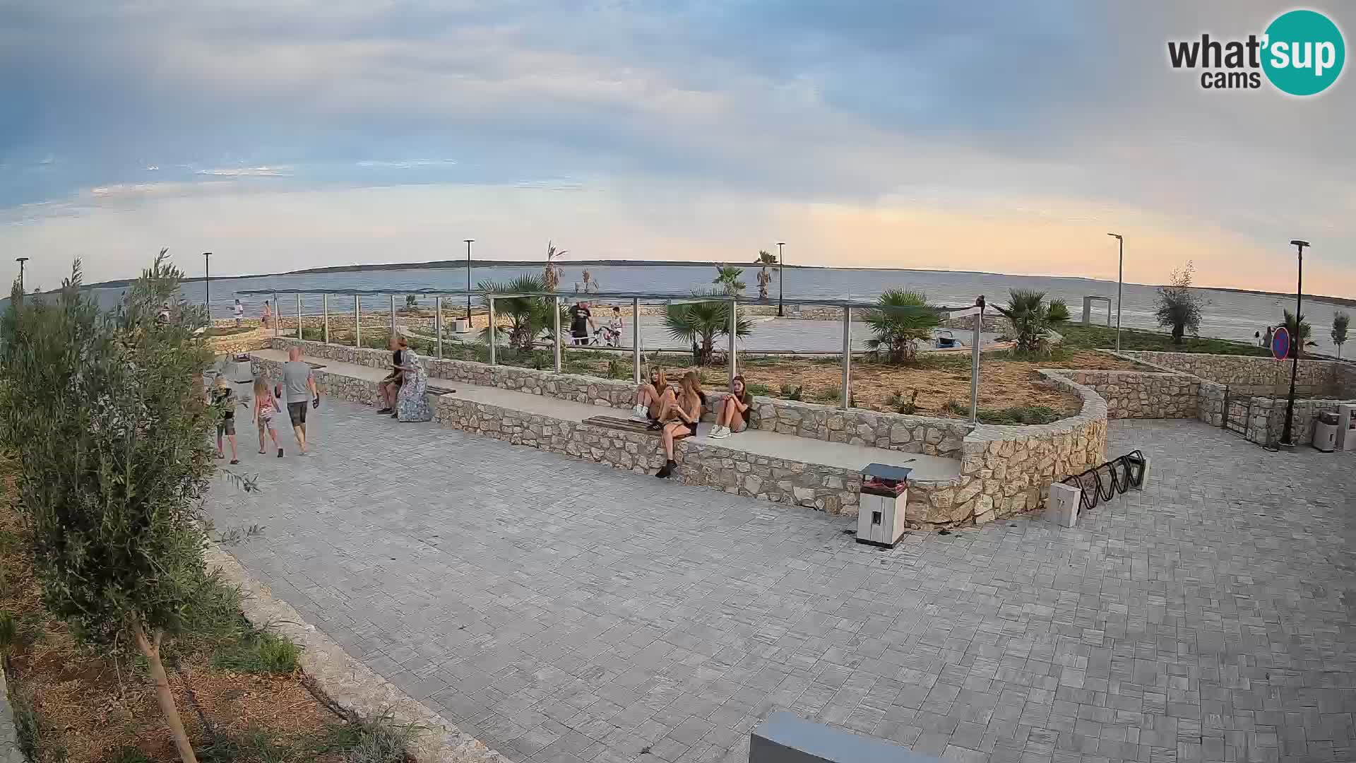 Mandre Summer Stage Webcam – Velika điga | Pag Island