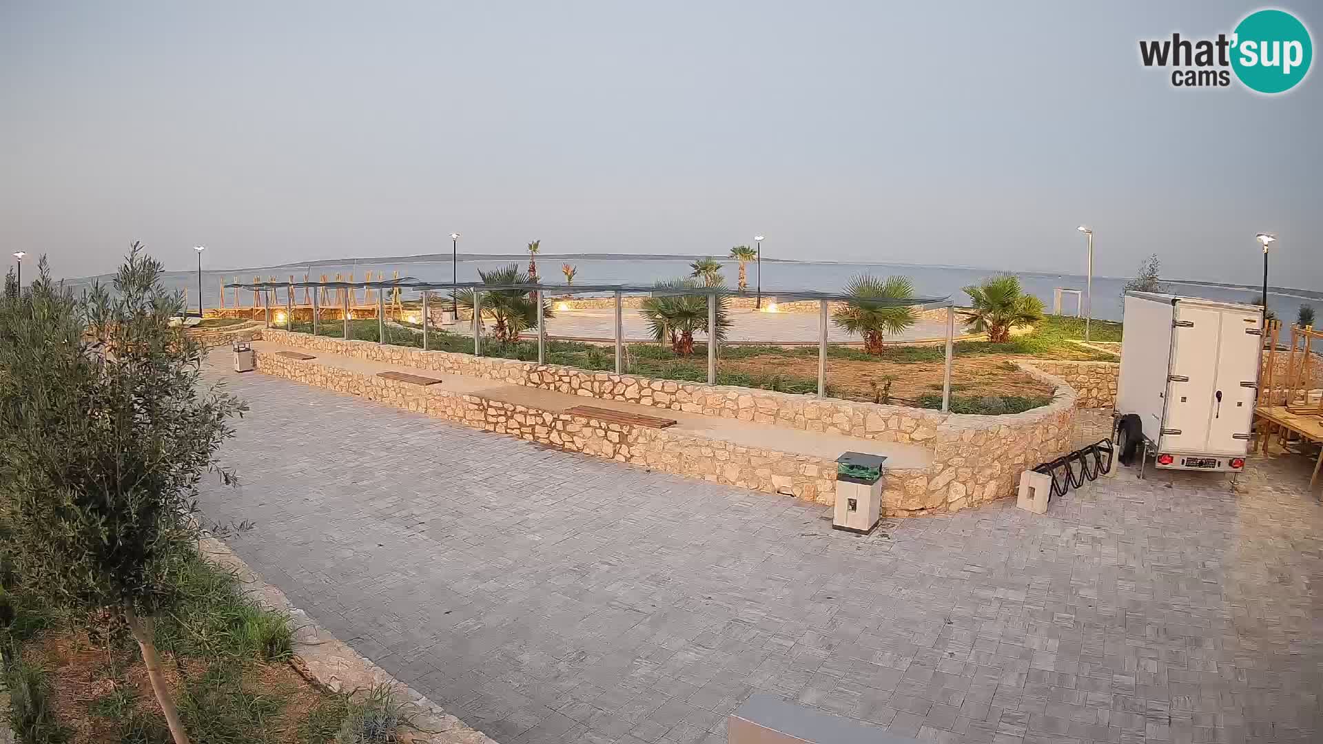 Mandre Summer Stage Webcam – Velika điga | Pag Island