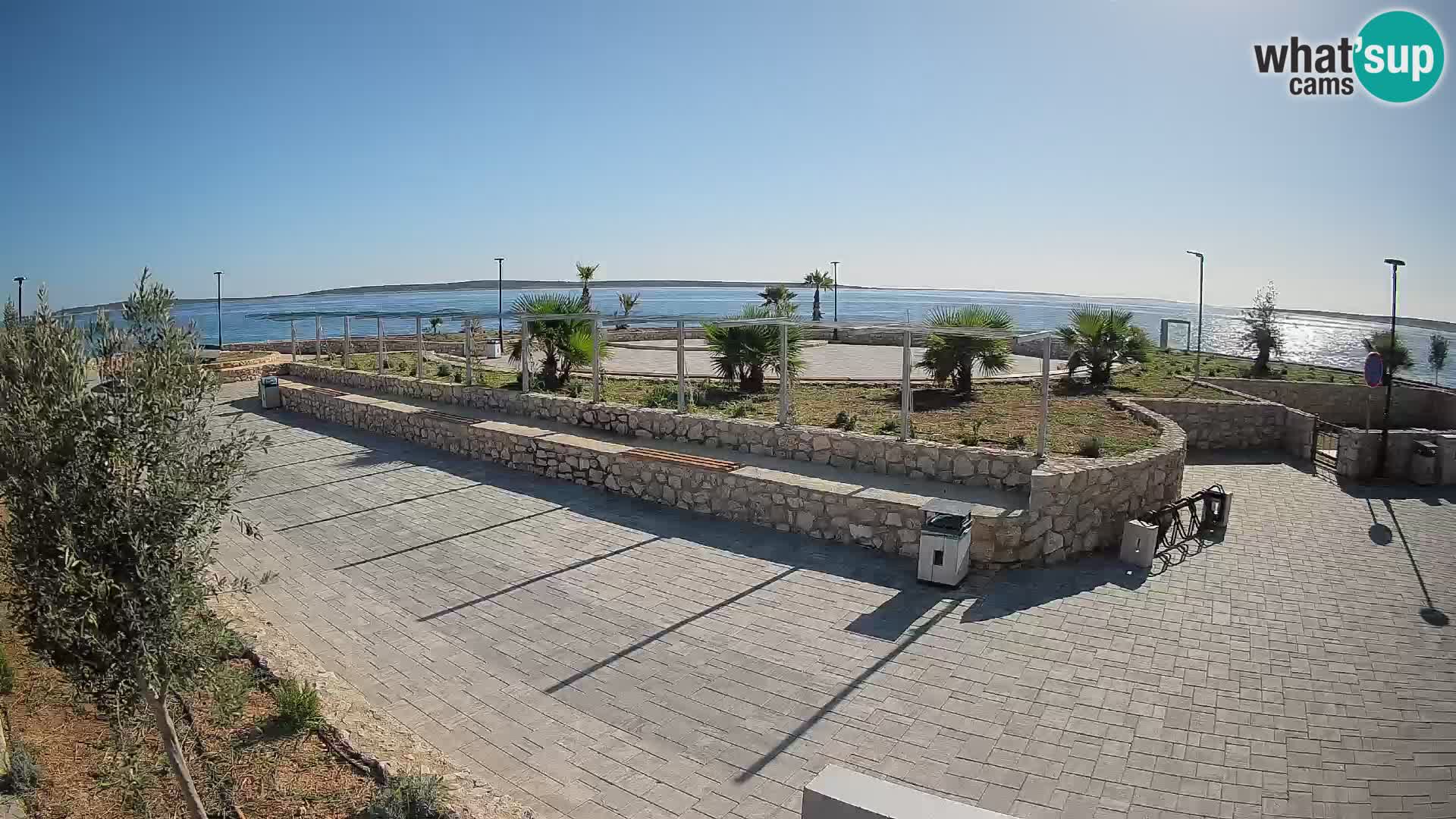 Mandre Summer Stage Webcam – Velika điga | Pag Island