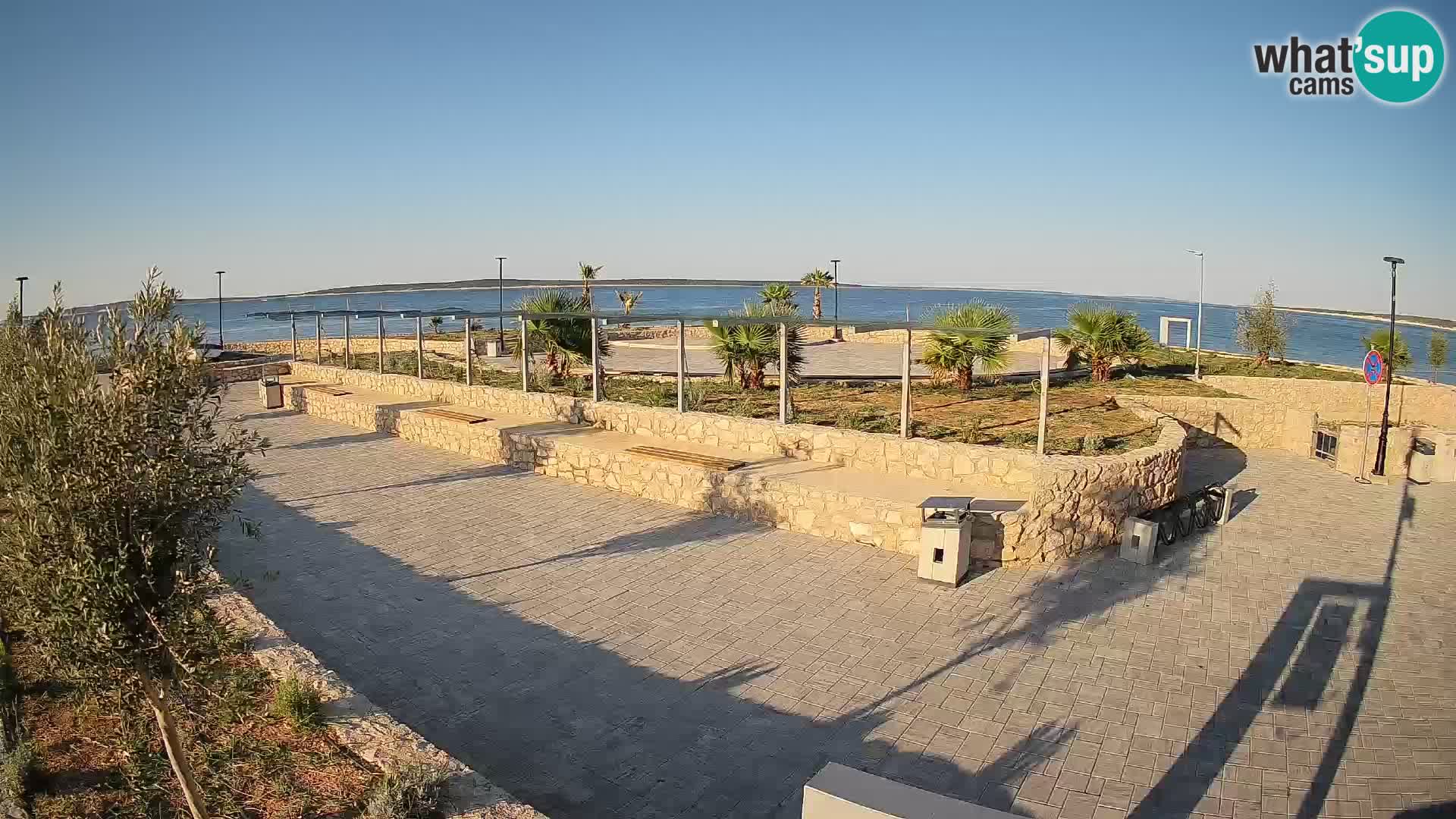Webcam Mandre – Palco estivo Velika điga | Isola di Pag