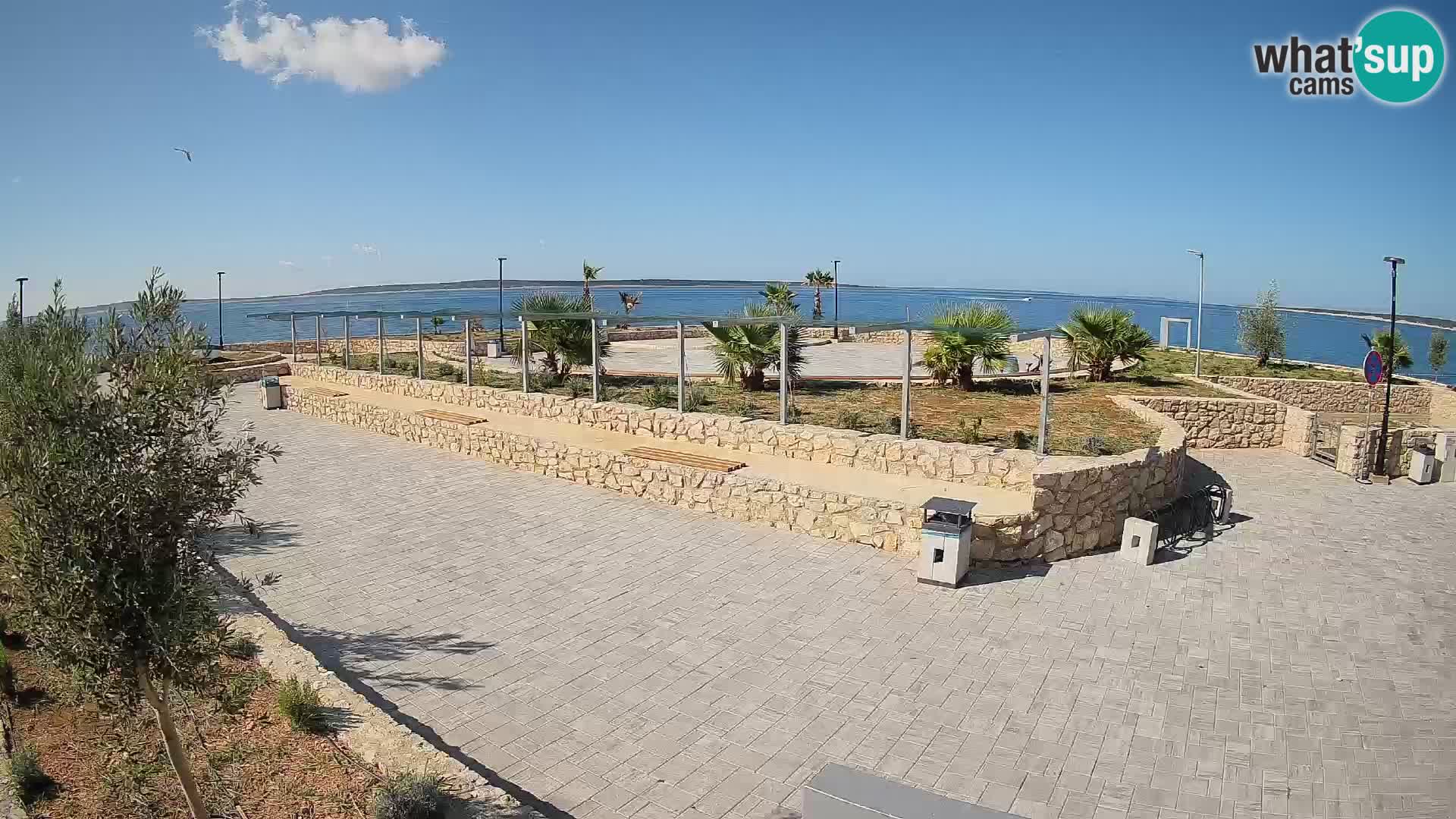 Mandre Sommerbühne Webcam – Velika điga | Insel Pag