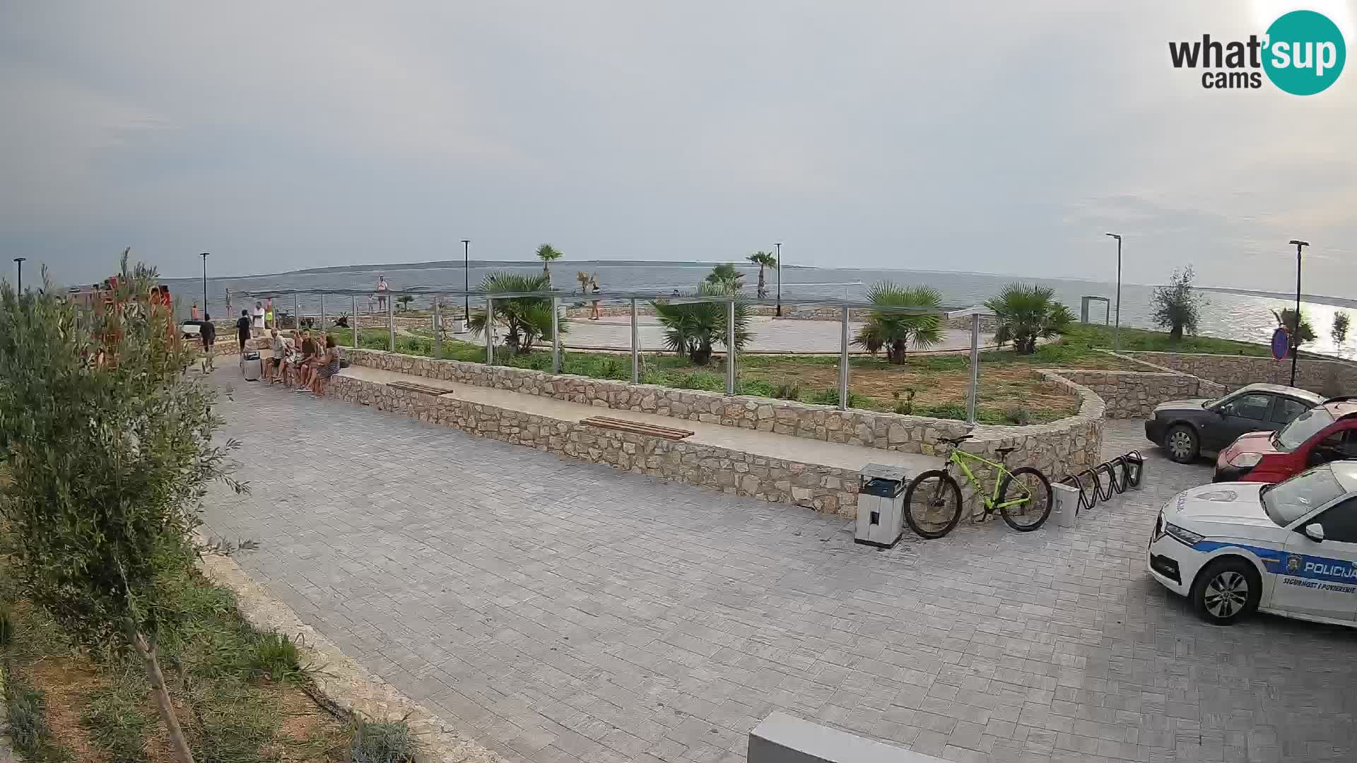 Webcam Mandre – Scène estivale Velika điga | Île de Pag