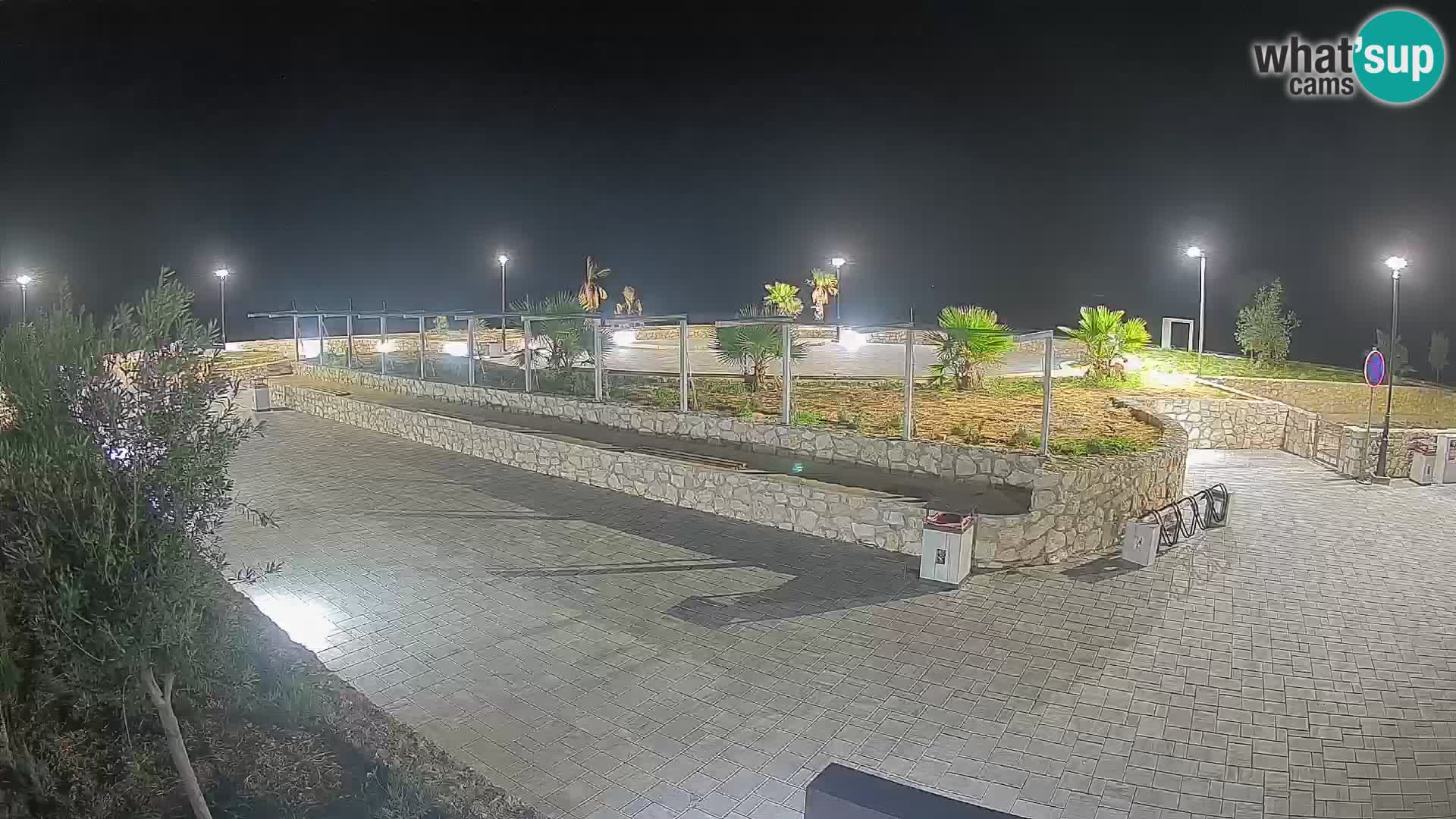 Mandre Summer Stage Webcam – Velika điga | Pag Island