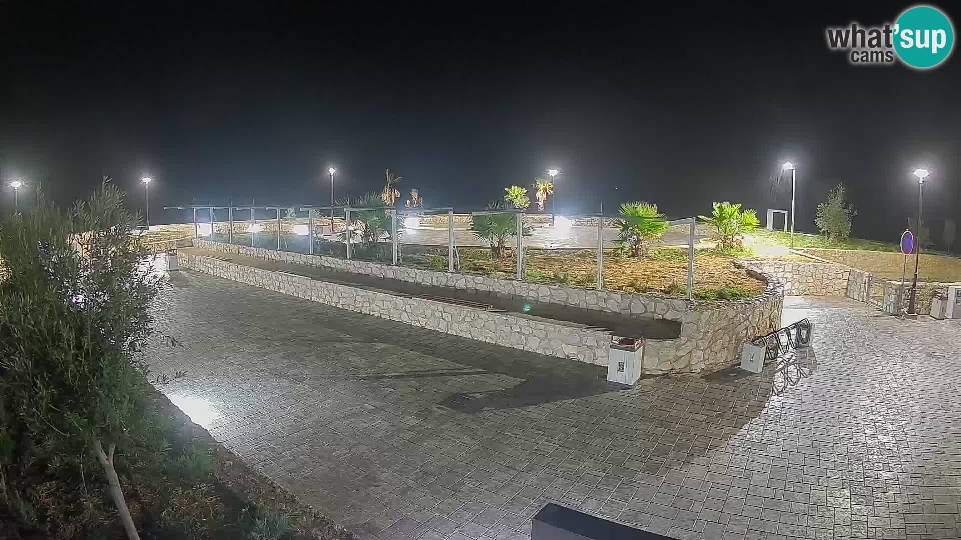 Webcam Mandre – Palco estivo Velika điga | Isola di Pag