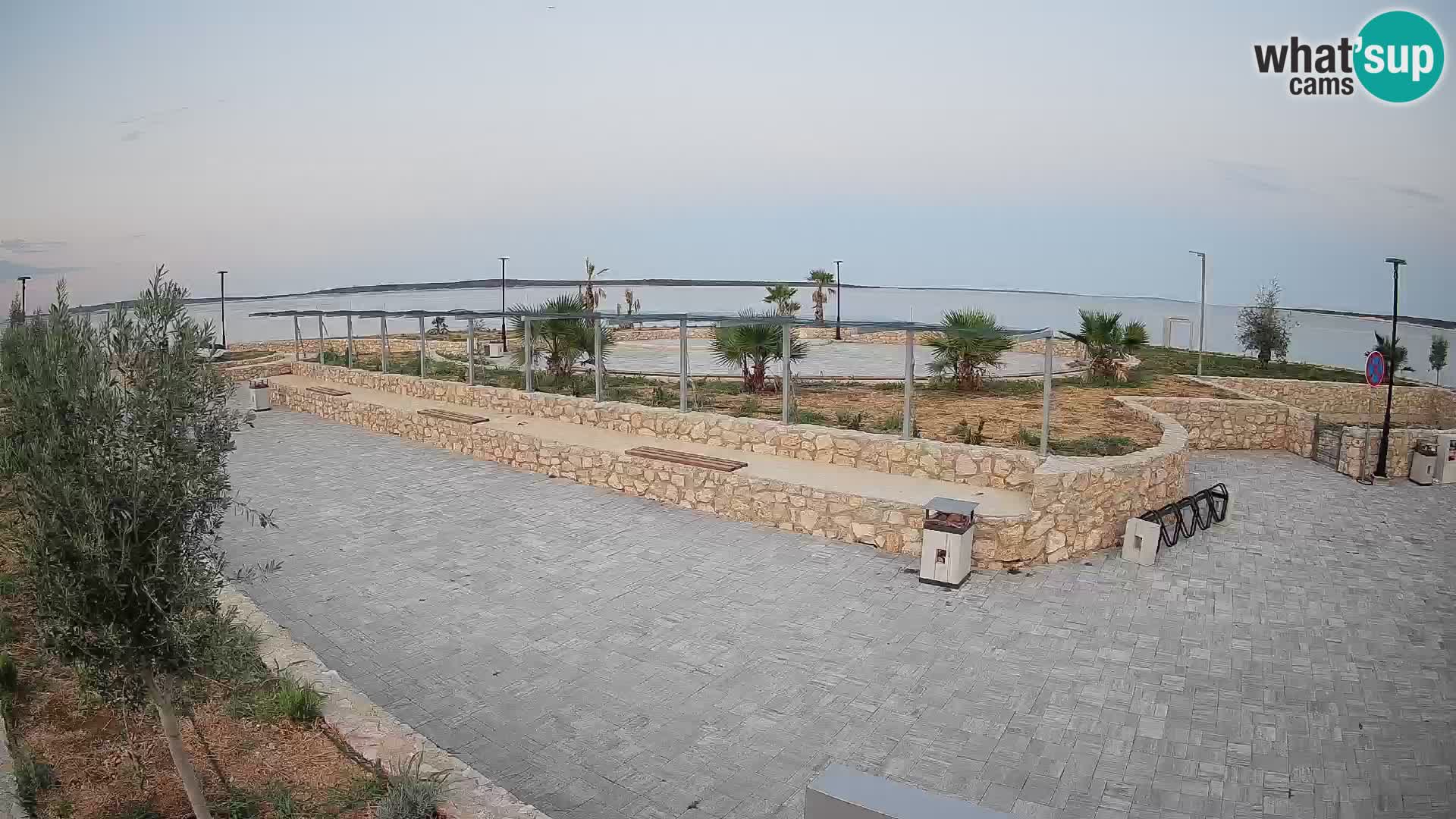 Webcam Mandre – Palco estivo Velika điga | Isola di Pag